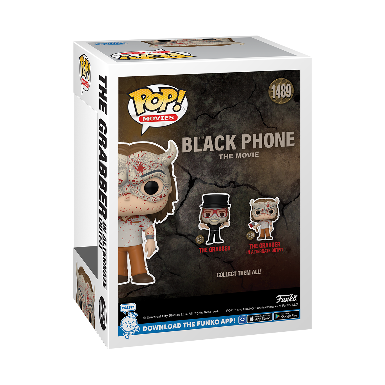 Funko POP! Movies: Black Phone- The Grabber (Alternate Outfit) 4-in Vinyl  Figure