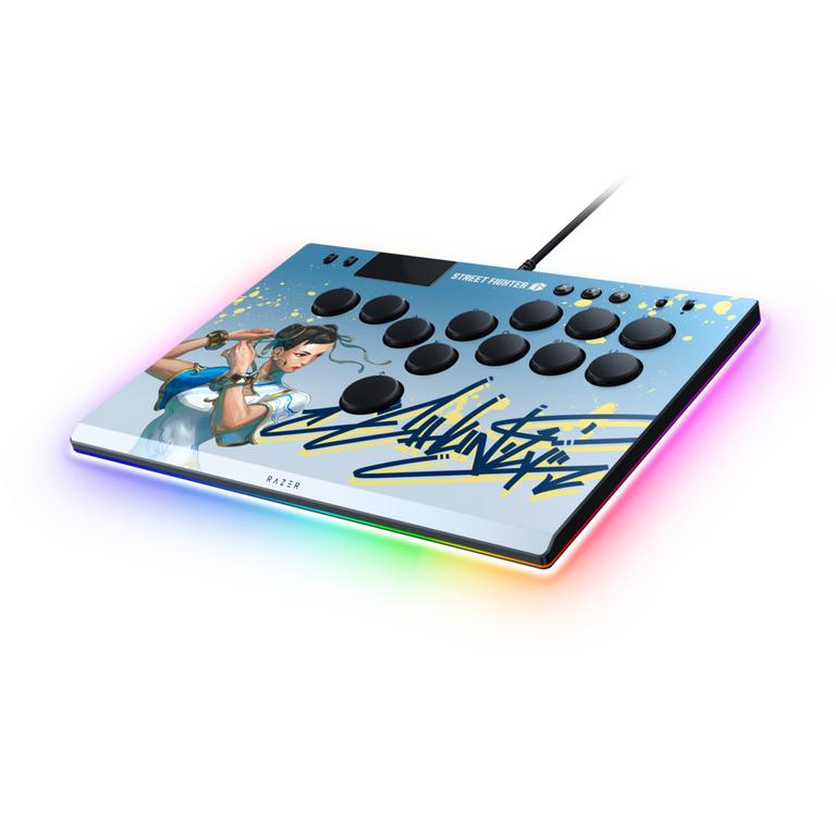 Razer Kitsune All-Button Optical Arcade Controller SF6 Chun-Li