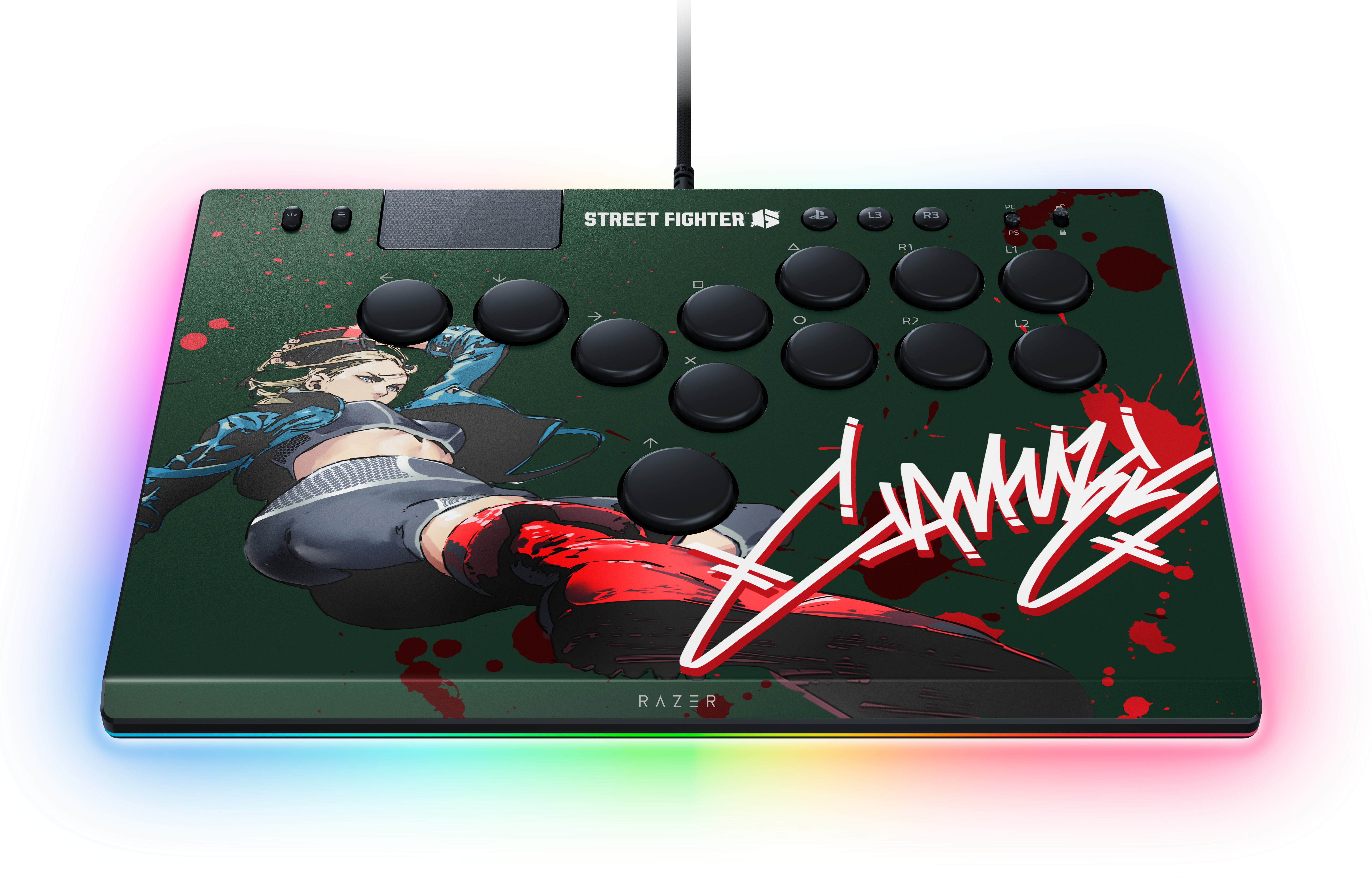 Razer Kitsune arcade controller is boss level #razer #fightstick #raz