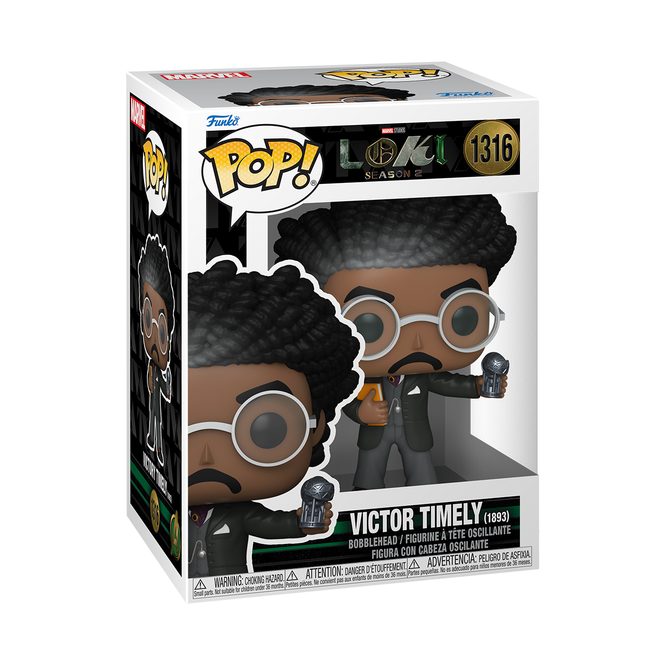 Funko POP! Marvel Loki Season 2 Victor Timely 4.45-in Vinyl Bobblehead Figure