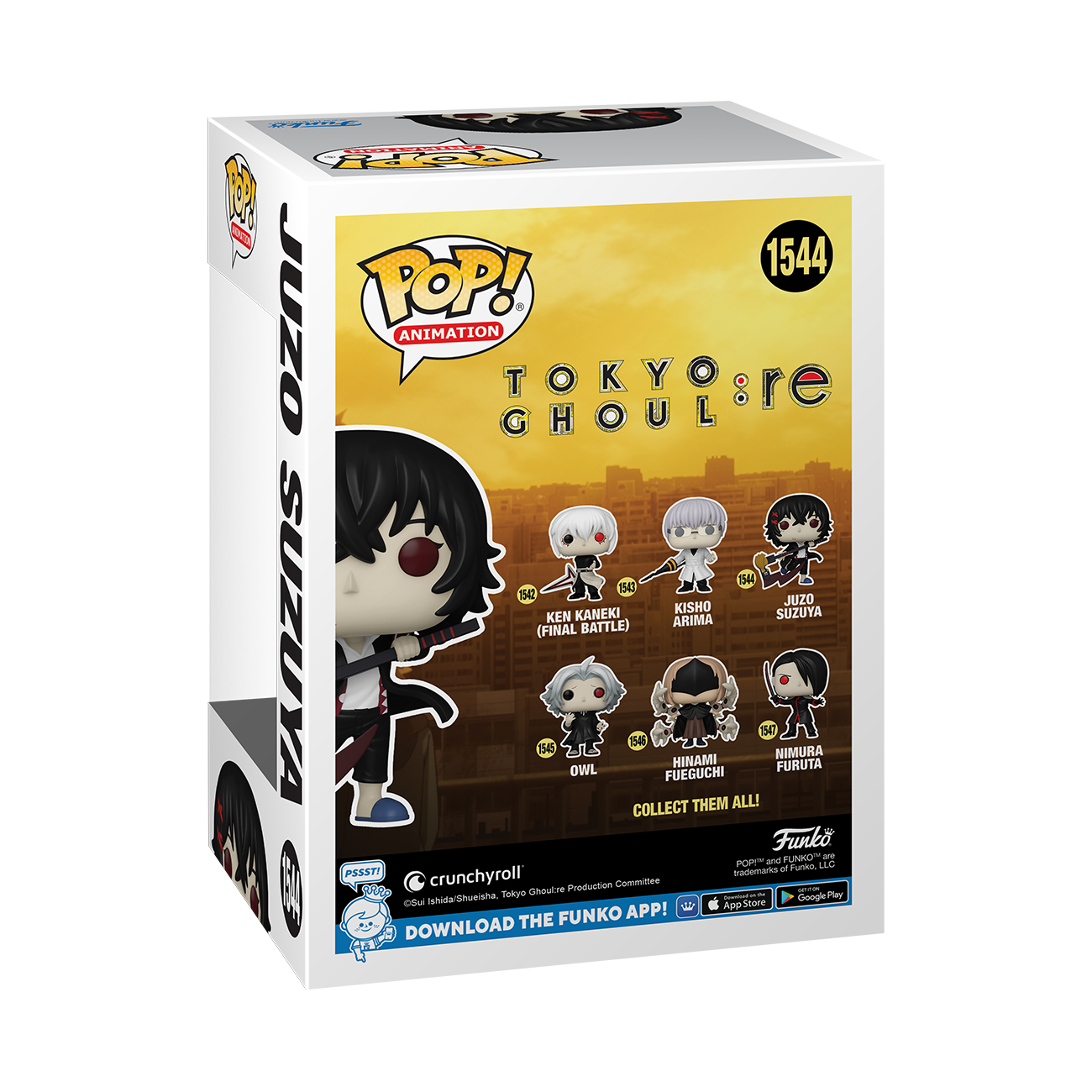 Pop animation best sale tokyo ghoul