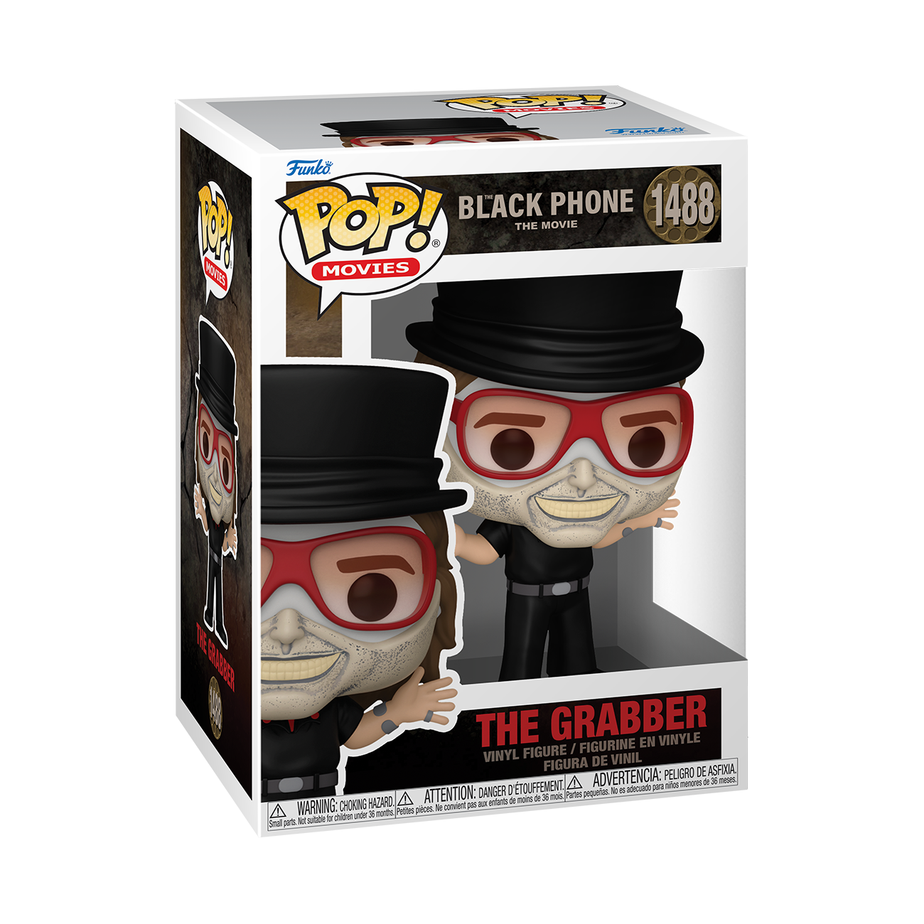 Funko POP! Movies:  Black Phone- The Grabber (or Chase) Vinyl Figure