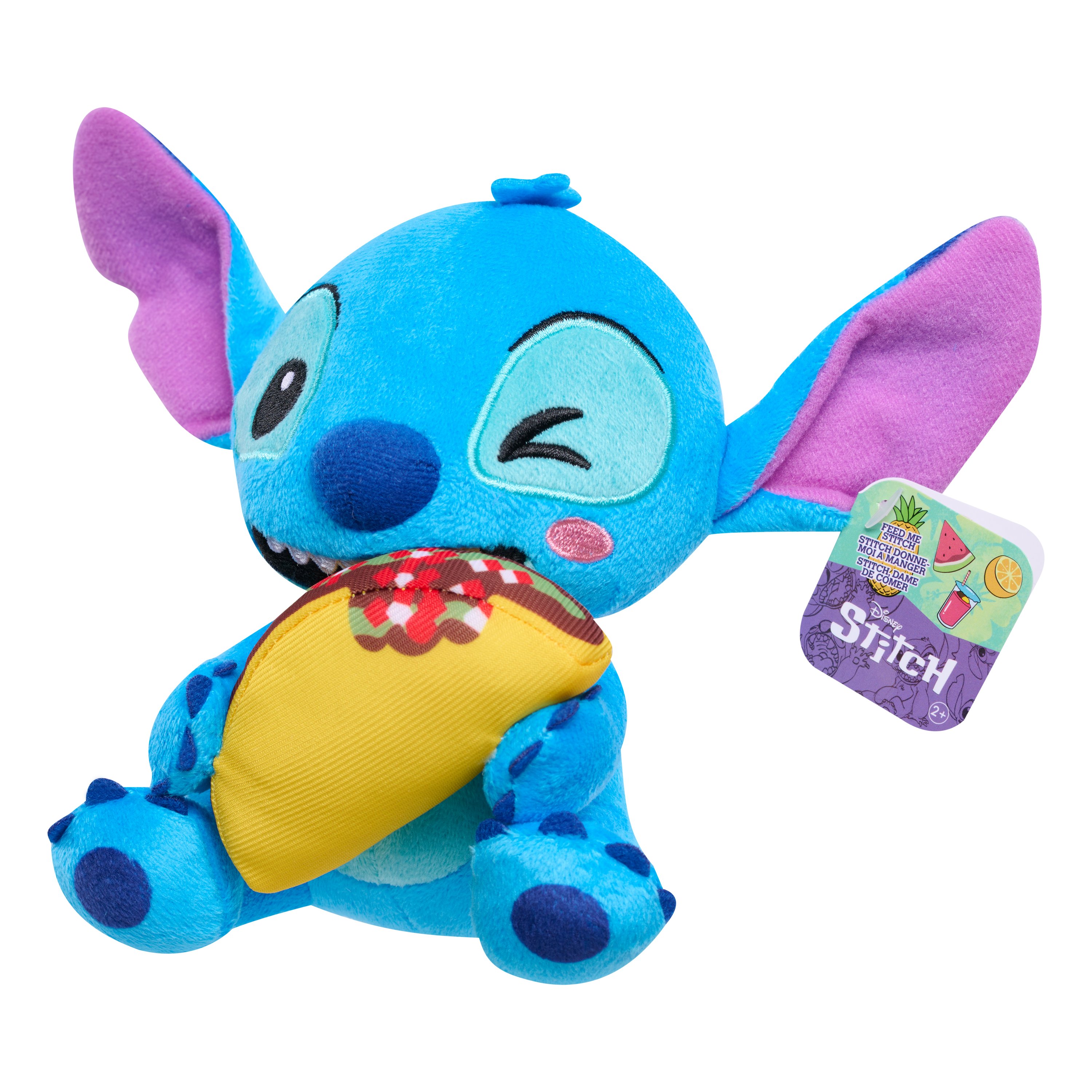 Disney Stitch - Stitch Small 7-in Plush with Taco