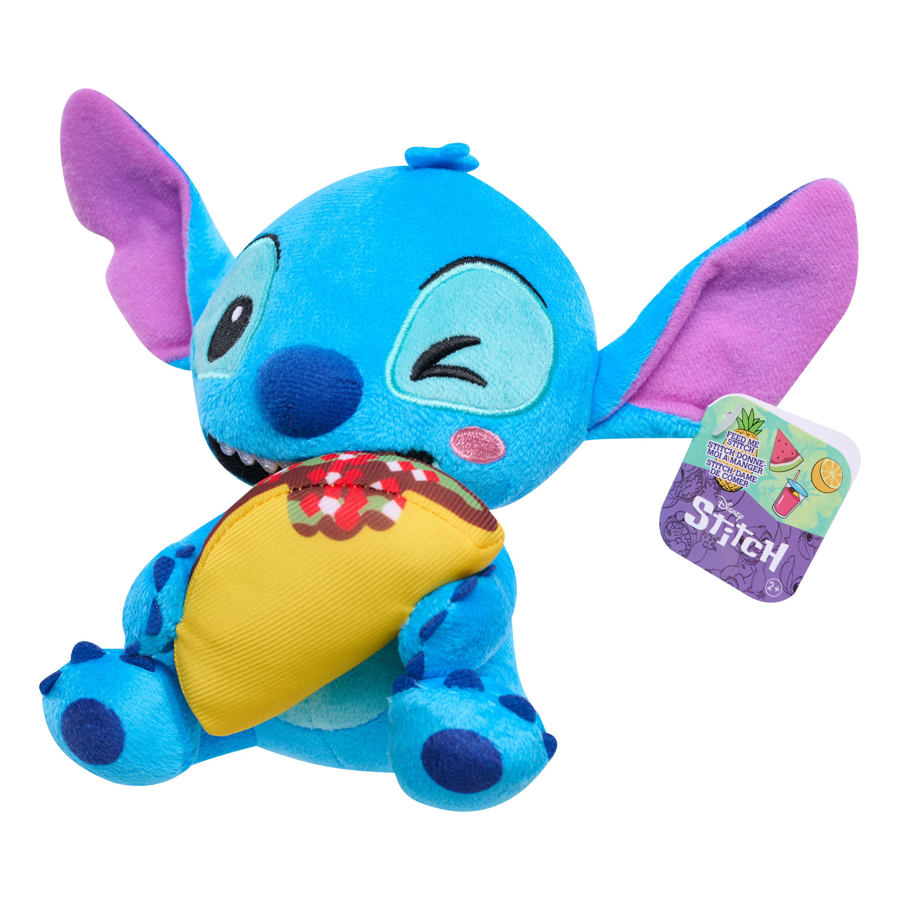 Disney Store Stitch Plush Toy Exclusive Original Blue Soft Cuddle