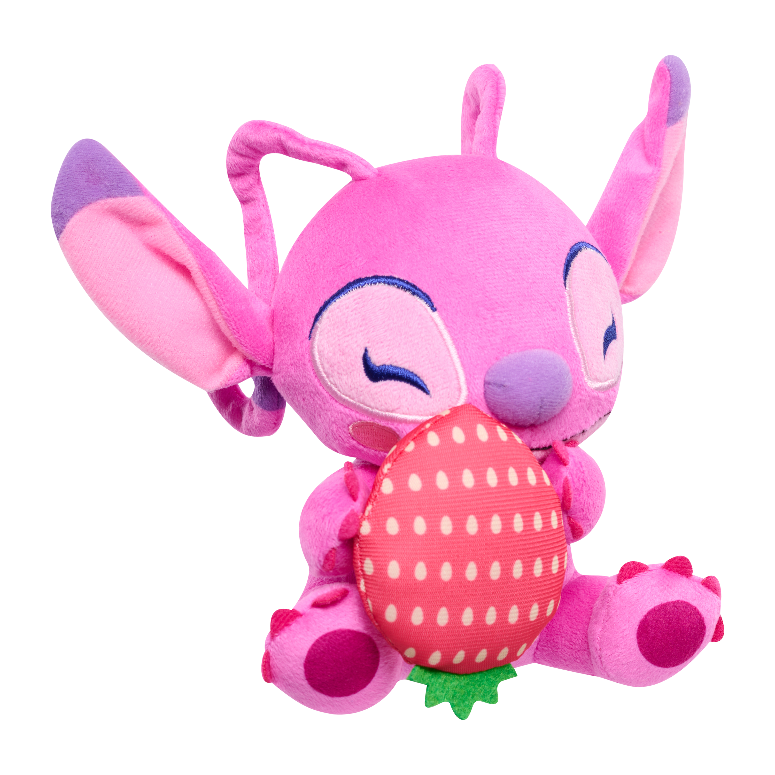 Lilo And Stitch - Large Angel Stitch Plush - Pink - Disney - Collectible