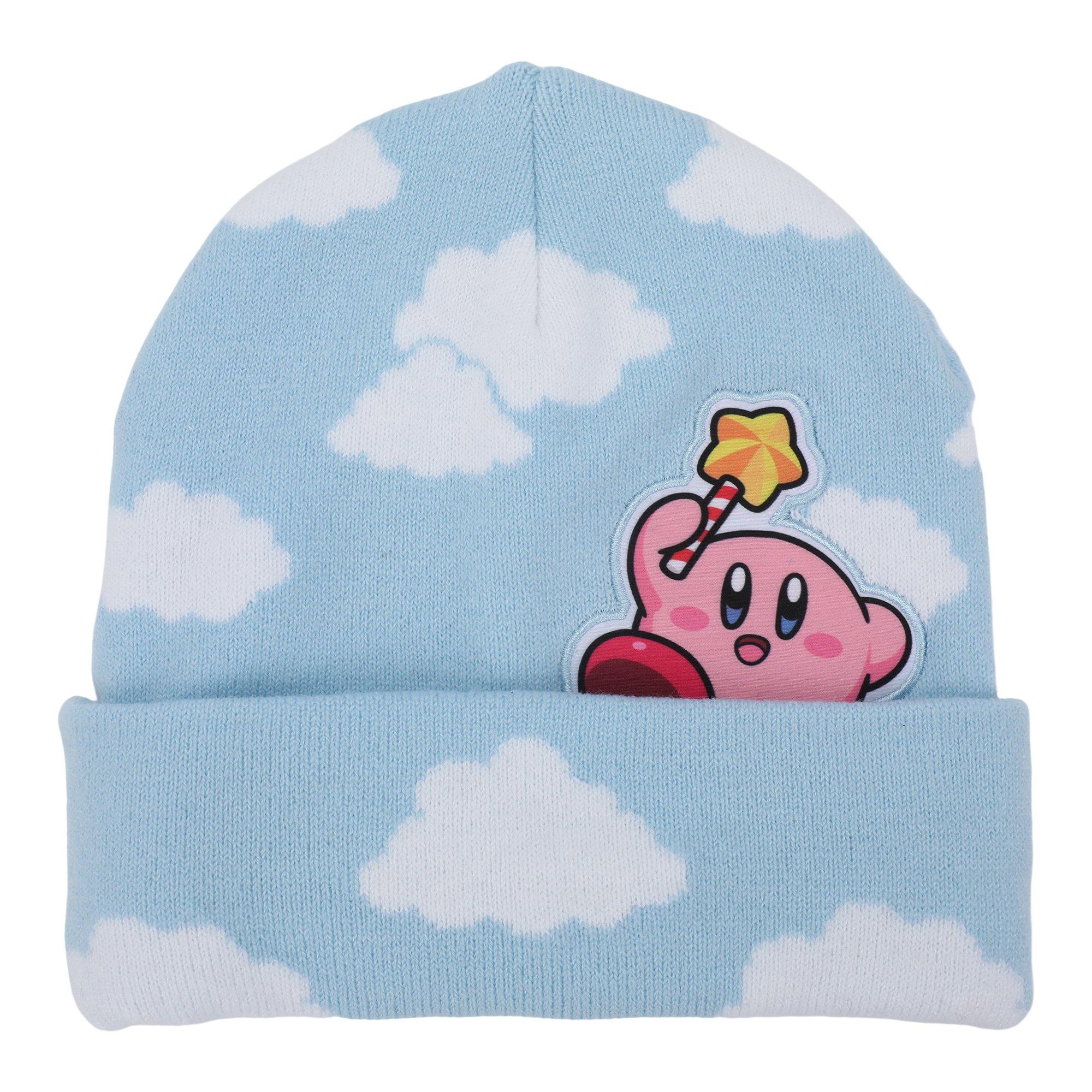 Kirby Jacquard Cloud Peek-a-Boo Knit Hat