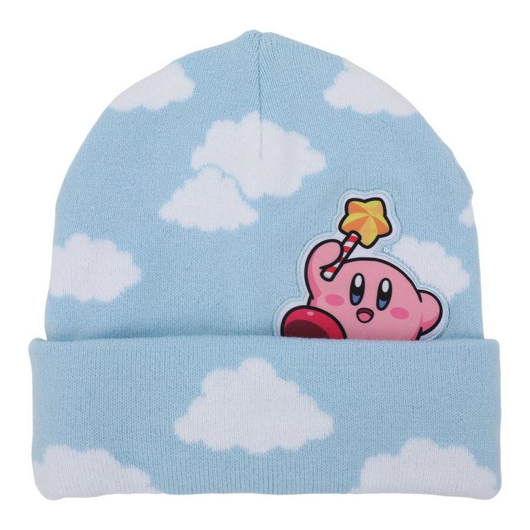 Kirby Jacquard Cloud Peek-a-Boo Knit Hat | GameStop