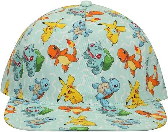 Pokemon Character Sublimated Snapback Hat