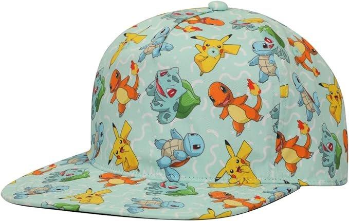 Pokemon Character Sublimated Snapback Hat