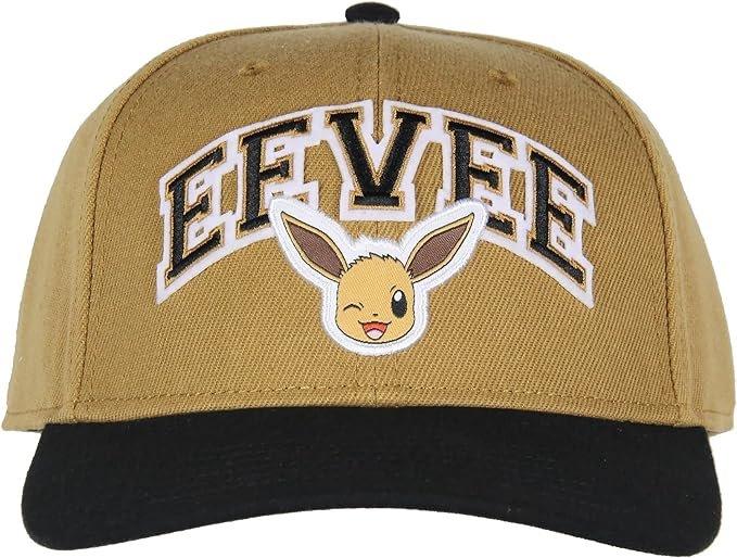 Pokemon Eevee Embroidered Snapback Hat