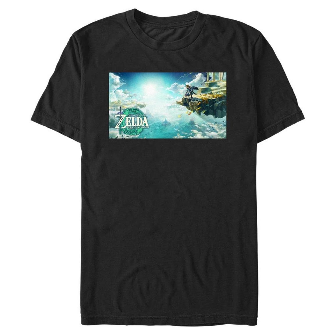 The Legend of Zelda: Tears of the Kingdom Framed Link Unisex Short Sleeve T-Shirt, Size: Large, Fifth Sun
