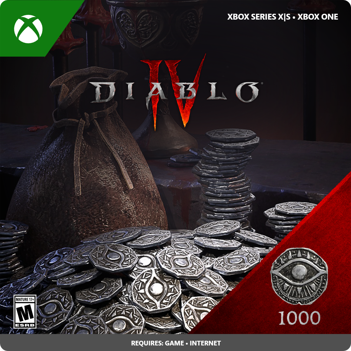 Diablo IV 1000 Platinum Currency - Xbox Series X/S | GameStop