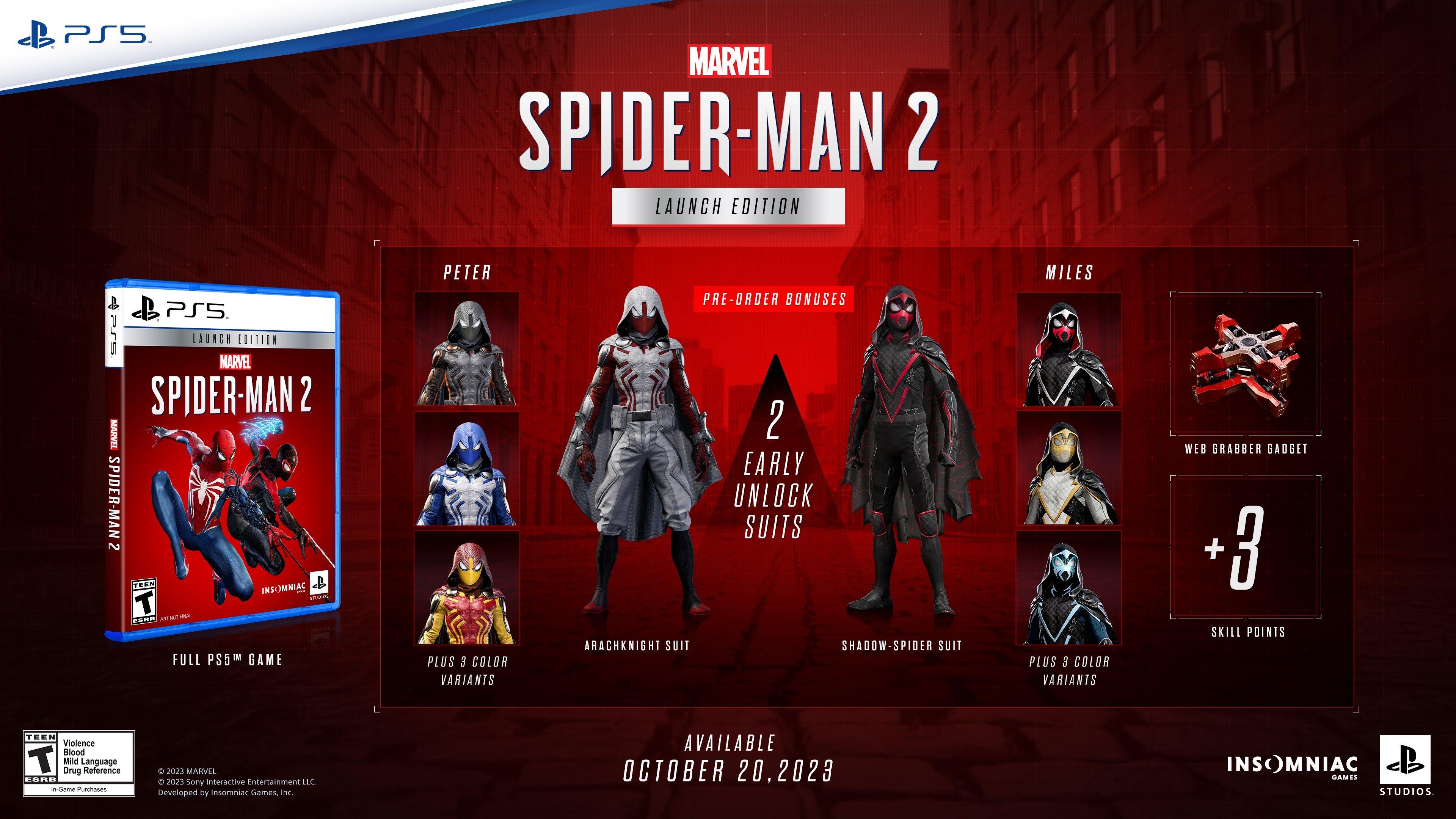 Marvel's Spider-Man 2 Launch Edition - PlayStation 5