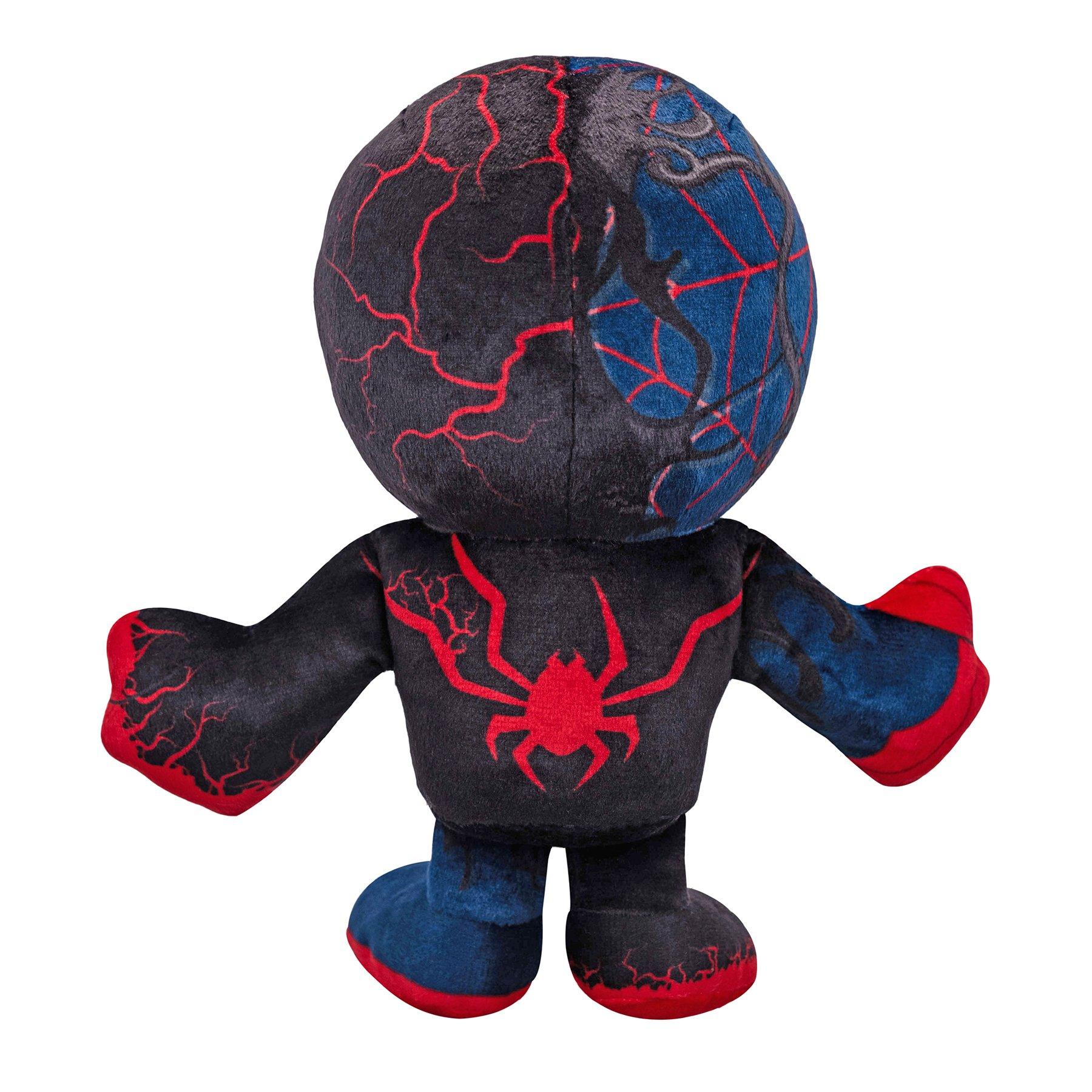 Marvel Spider-Man Venomized Miles Morales Sitting Kuricha 6-in Chibi Plushie