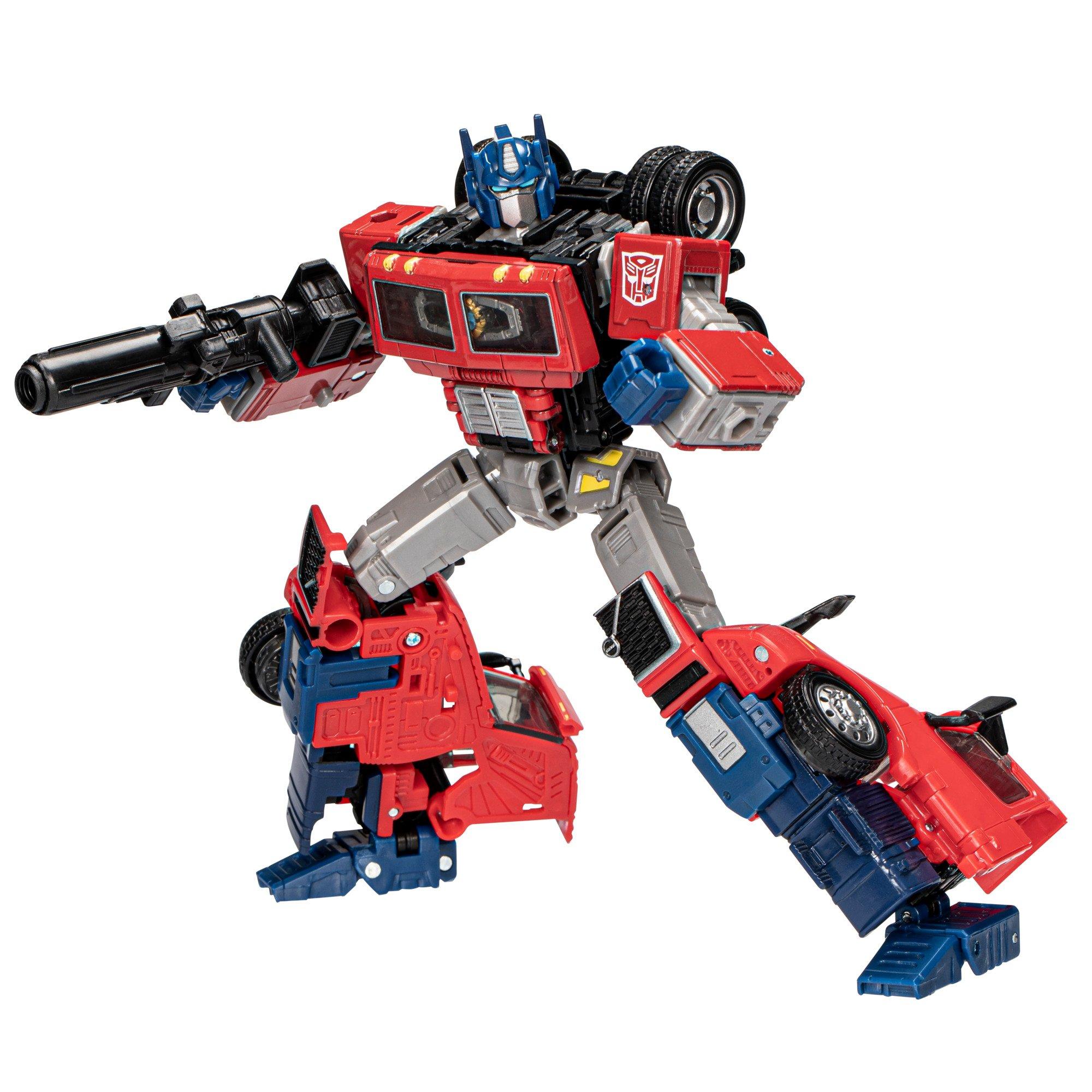 Transformers R.E.D Transformers Prime OPTIMUS PRIME Figure Review