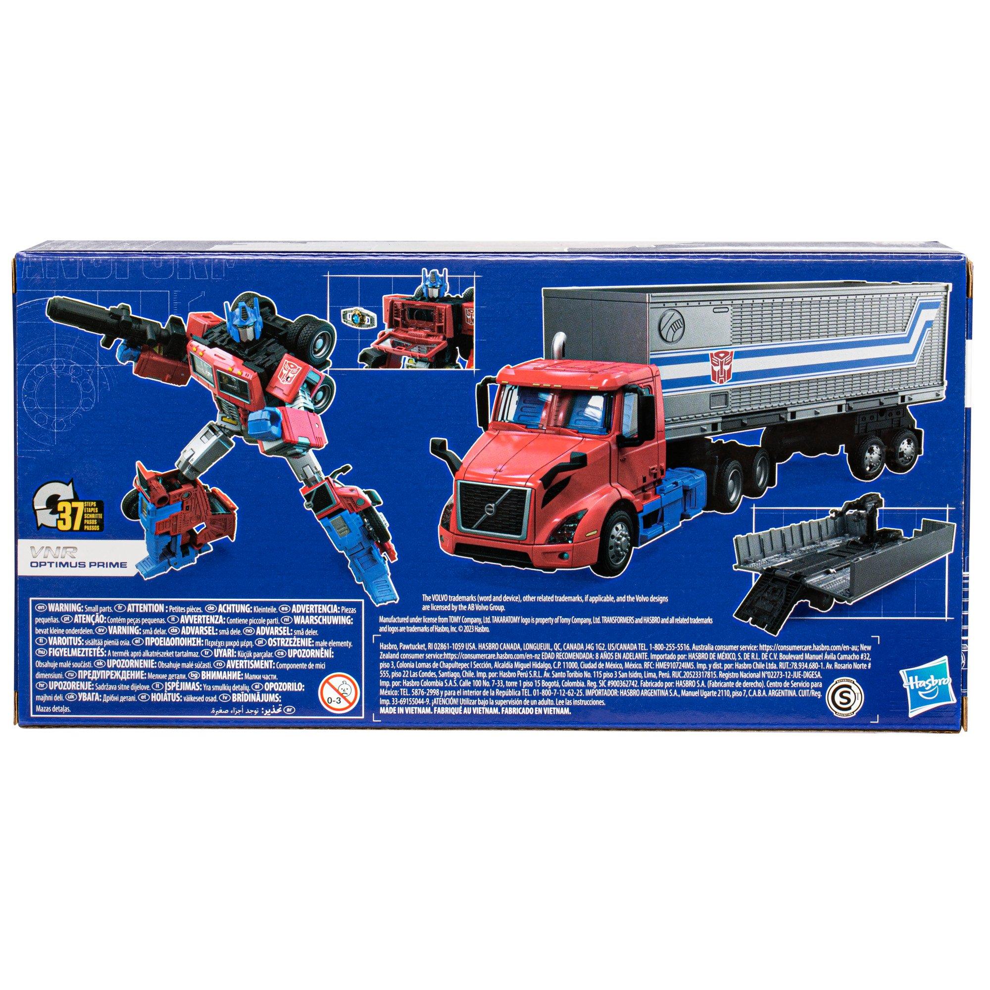 Optimus prime best sale truck toy