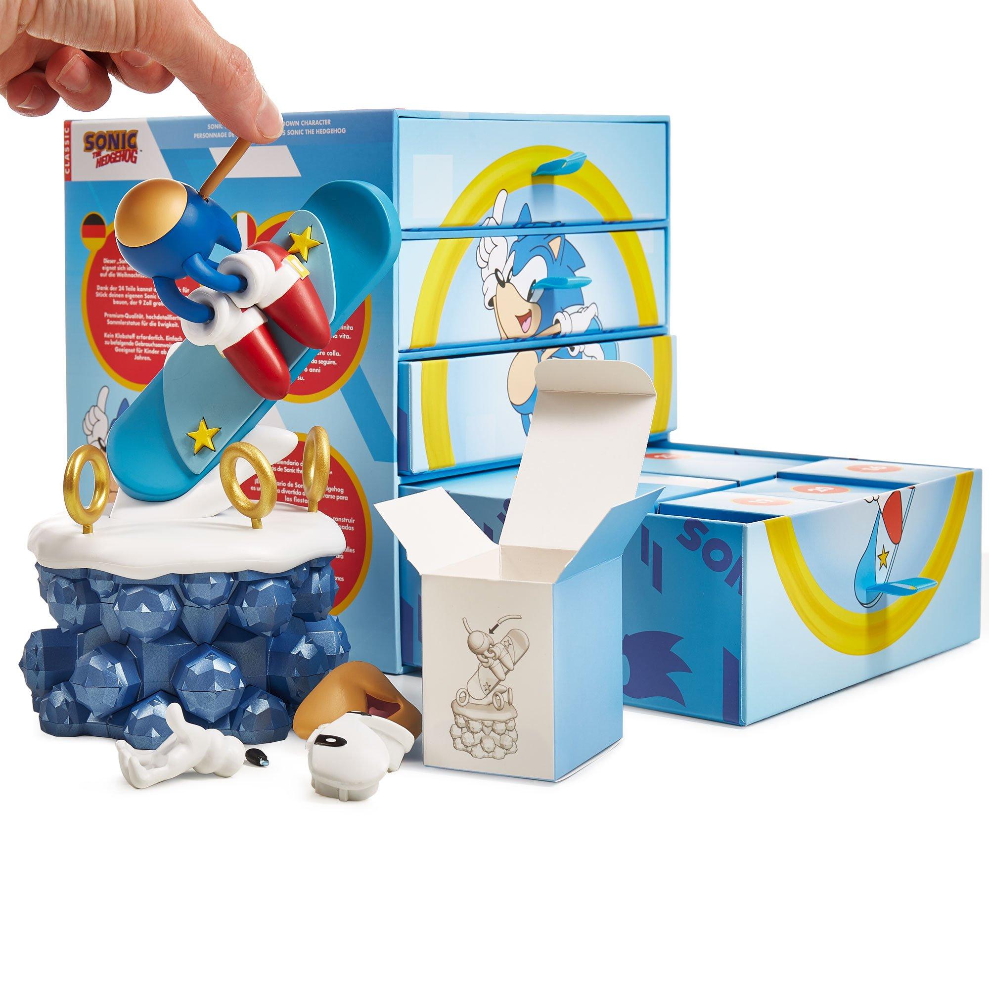 Sonic The Hedgehog Sonic (Countdown Character) 24-Piece Model Figure
