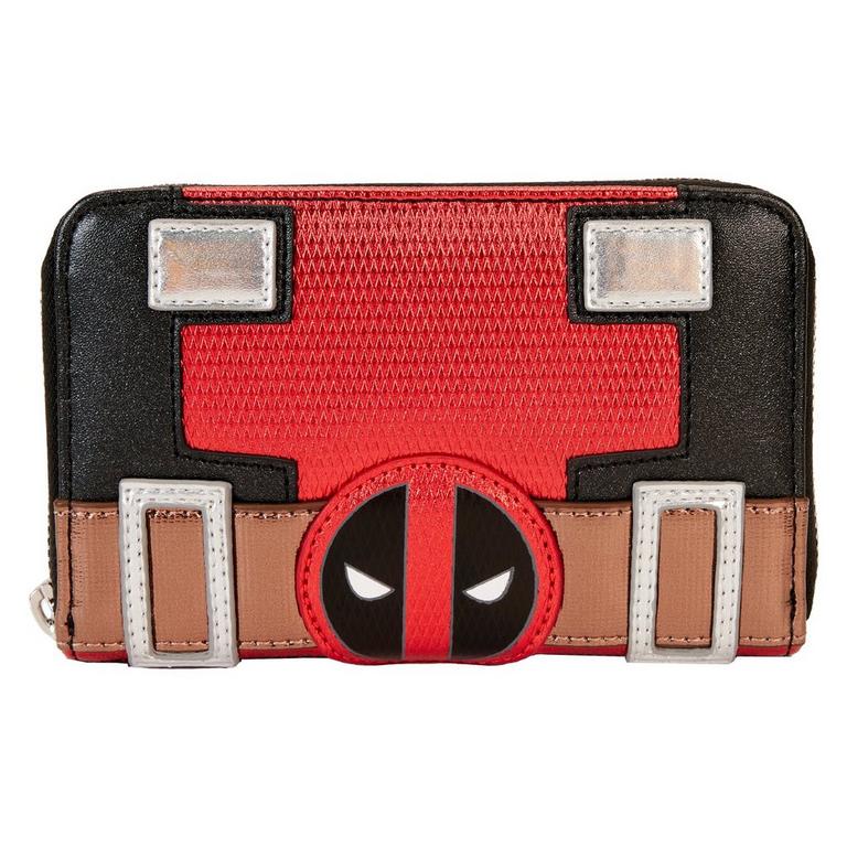 【ULDD X ffroi】 ULDD wallet Loungefly Deadpool Metallic Cosplay Wallet | GameStop