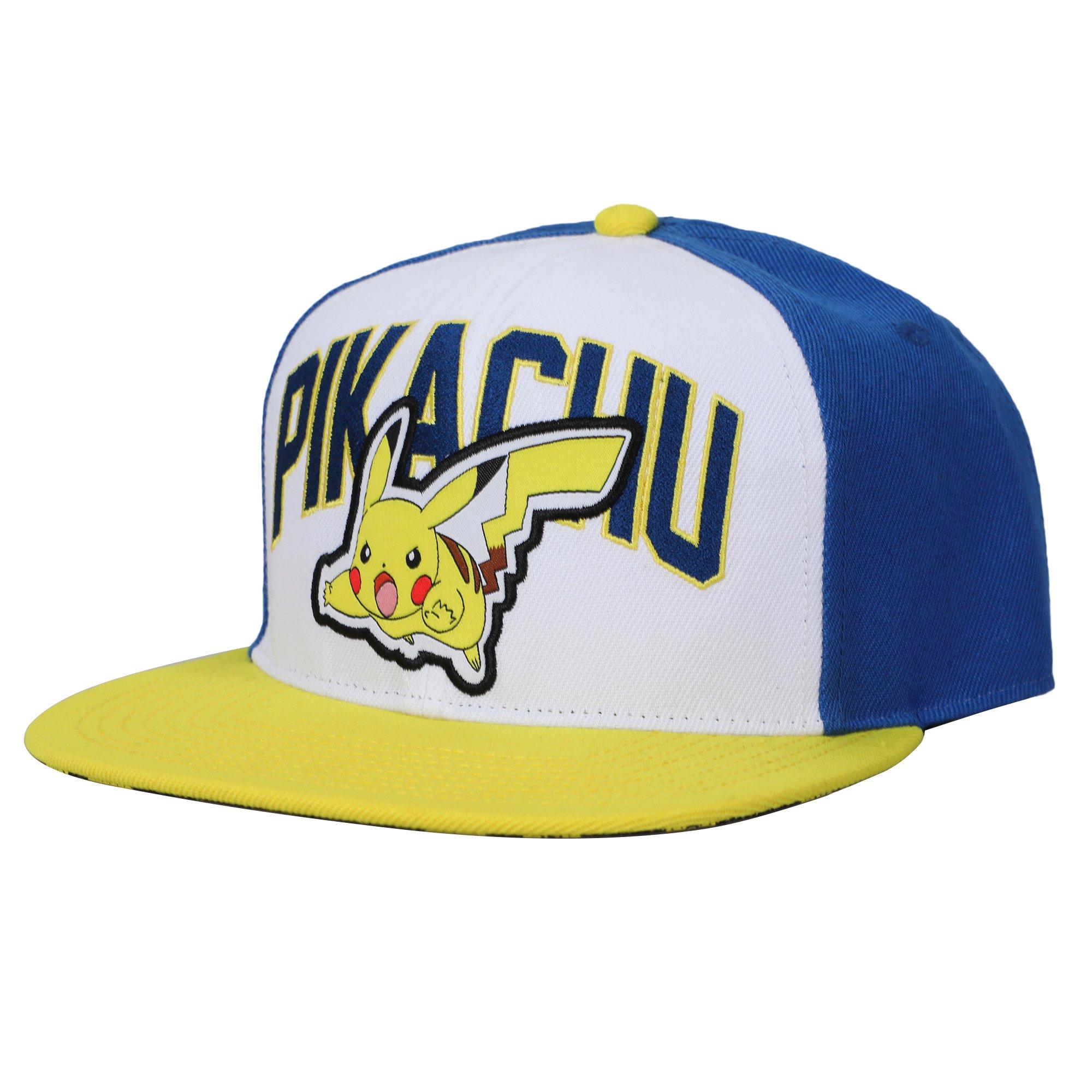 Cappellino con Tesa Pokémon Pikachu - Snapback - colore: Nero, Rosso,  Giallo - Unisex - Pokelife, il Mondo dei Pokémon