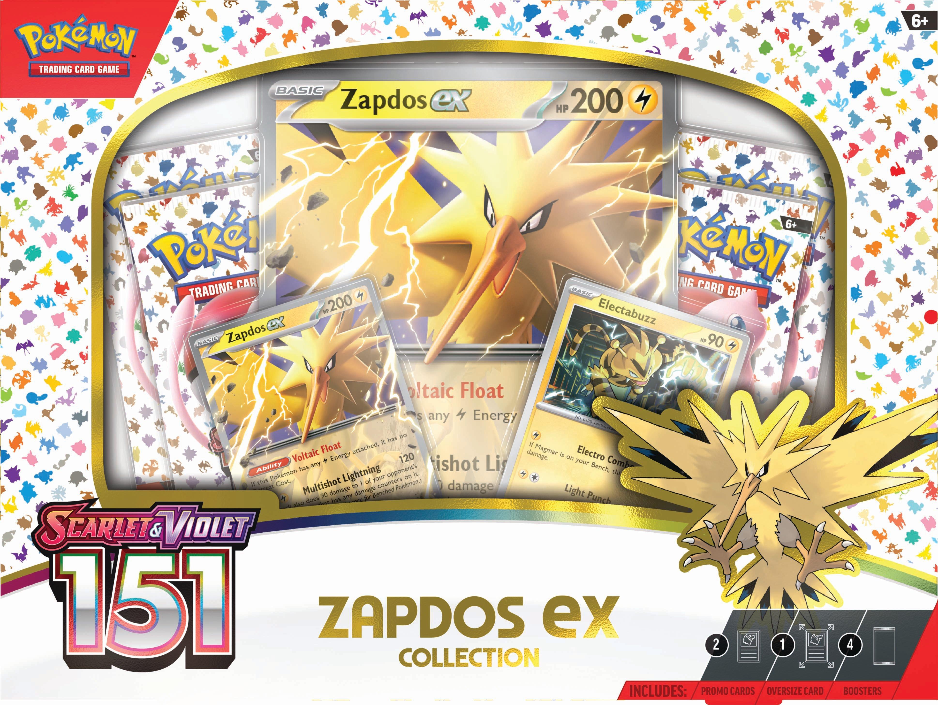 Scarlet & Violet 151 Zapdos ex Collection Opening 