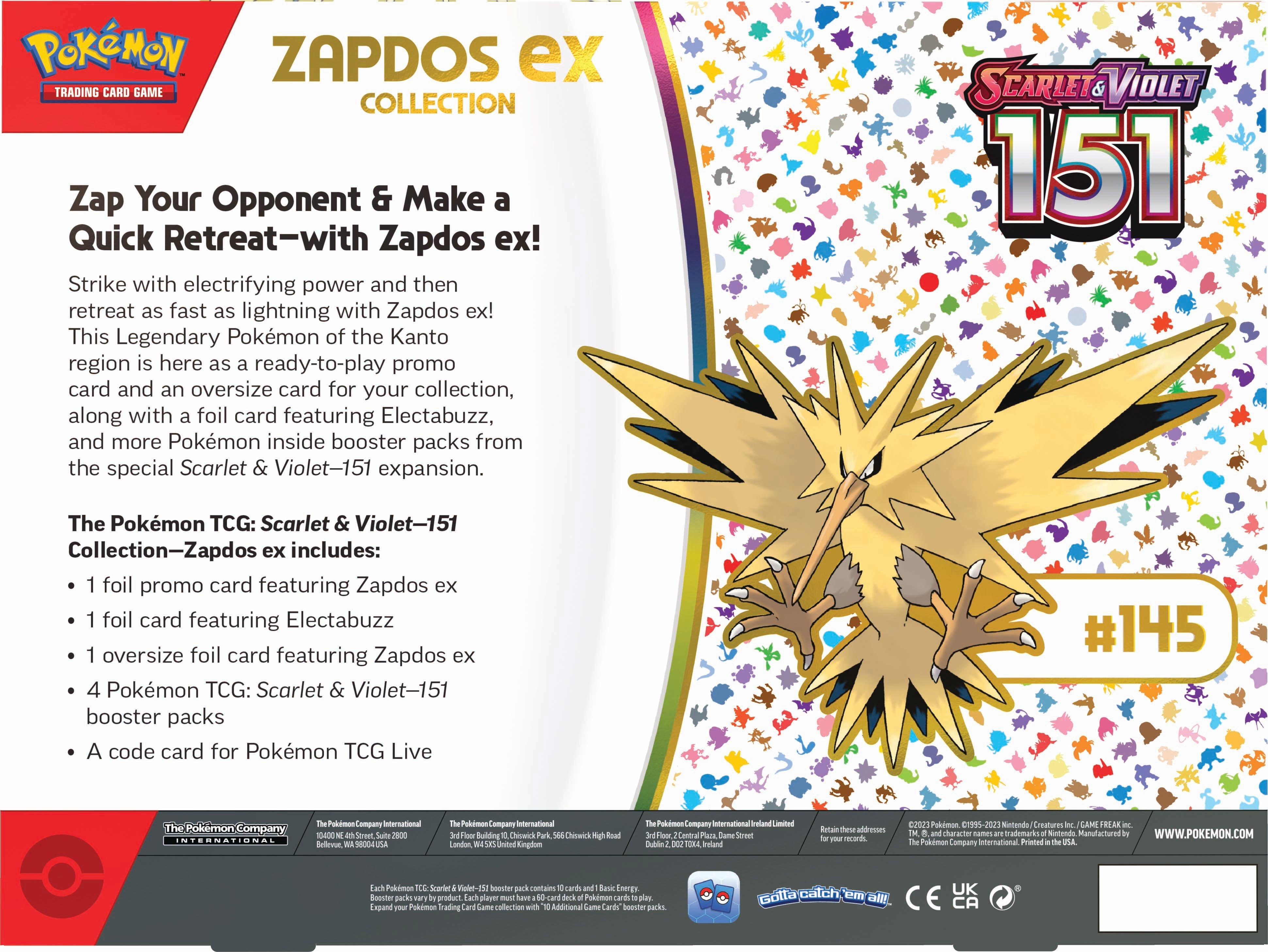 Pokémon TCG: 151 - Alakazam Ex Box 3.5