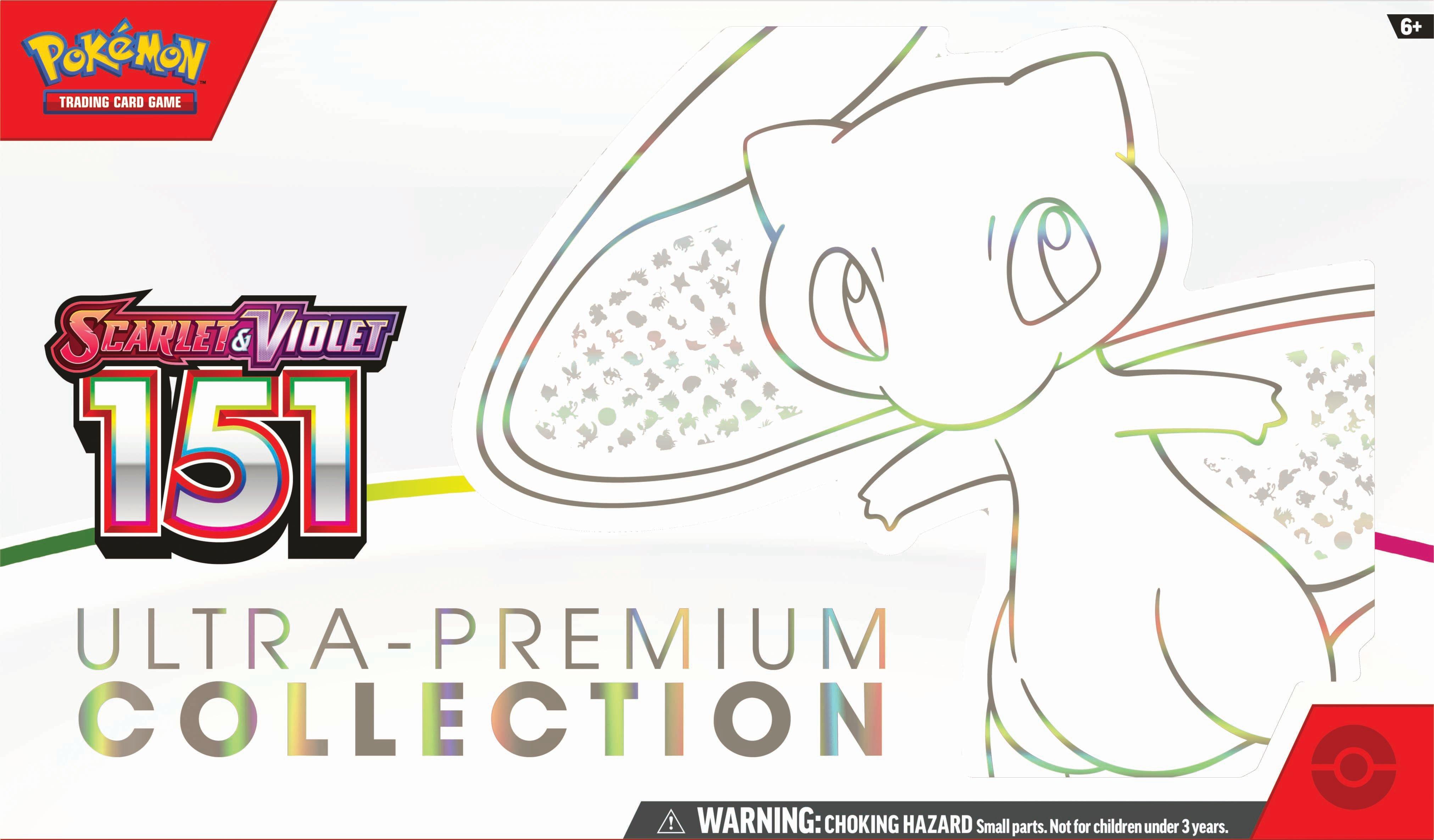  Pokemon 151 Ultra Premiem Collection Playmat - Mew and Kanto  Pokedex : Toys & Games