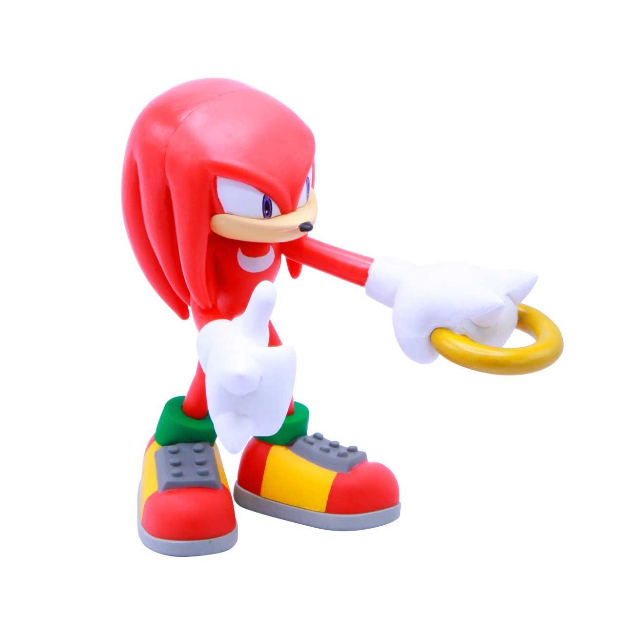 Just Toys Sonic the Hedgehog Knuckles Buildable 4-in Action Figure