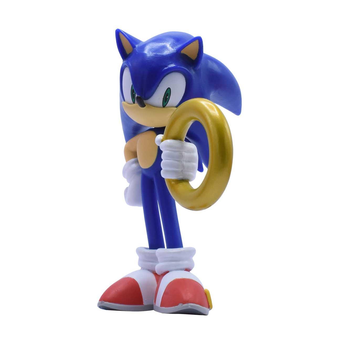 Boneco Mini Figura de Ação Compatível com LEGO Turma Sonic