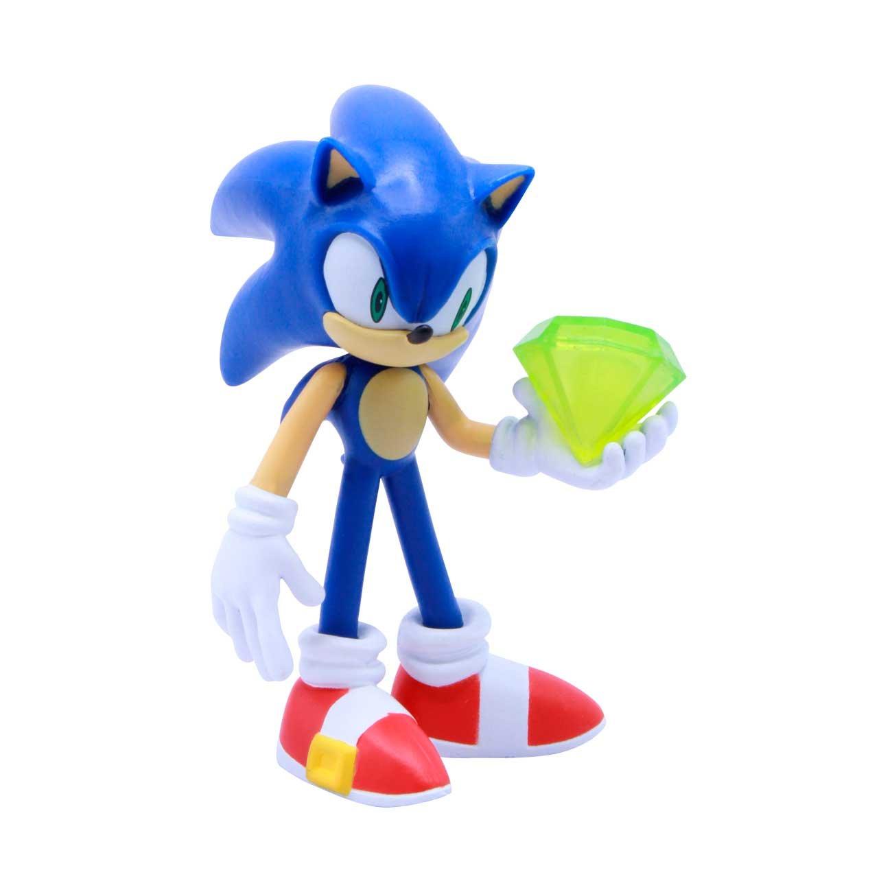 Boneco Mini Figura de Ação Compatível com LEGO Turma Sonic