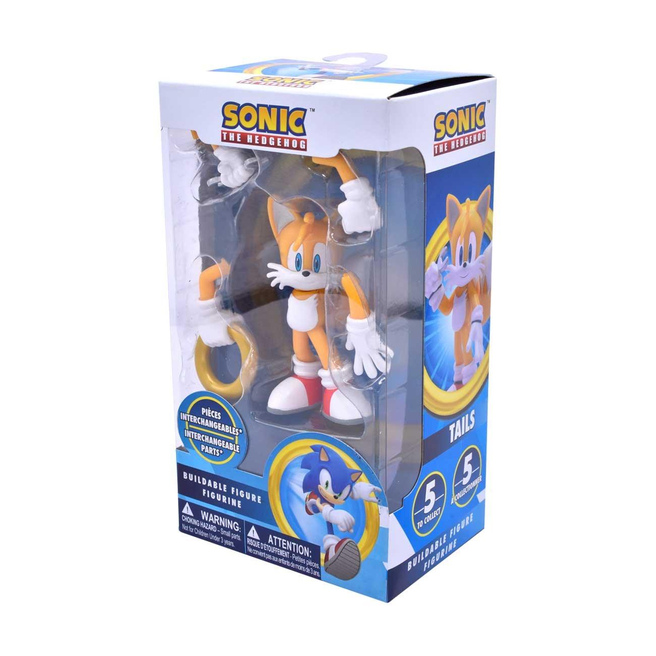 Just Toys Sonic the Hedgehog Tails Buildable 4-in Action Figure