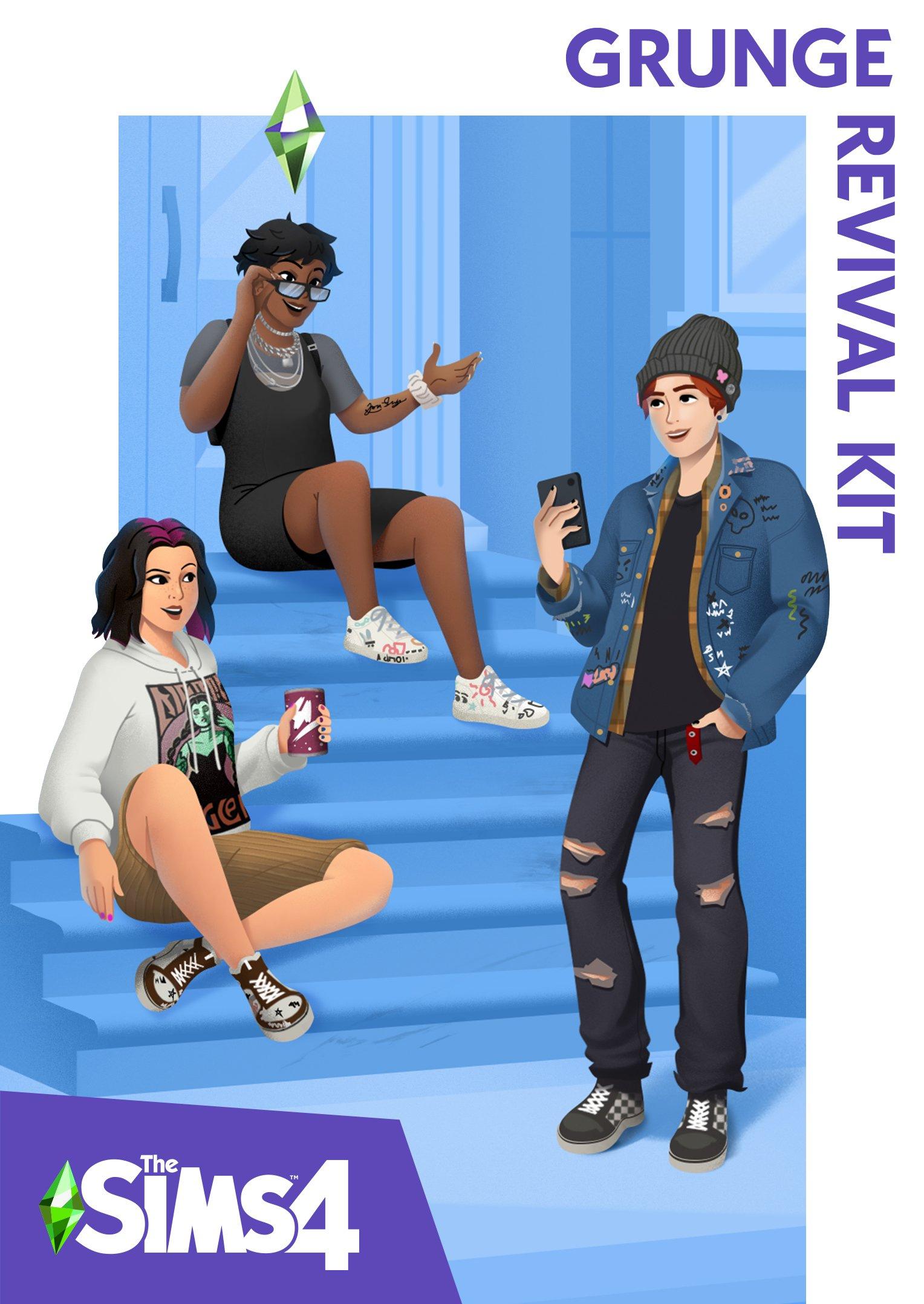 The Sims 4 Grunge Revival Kit DLC - PC EA app