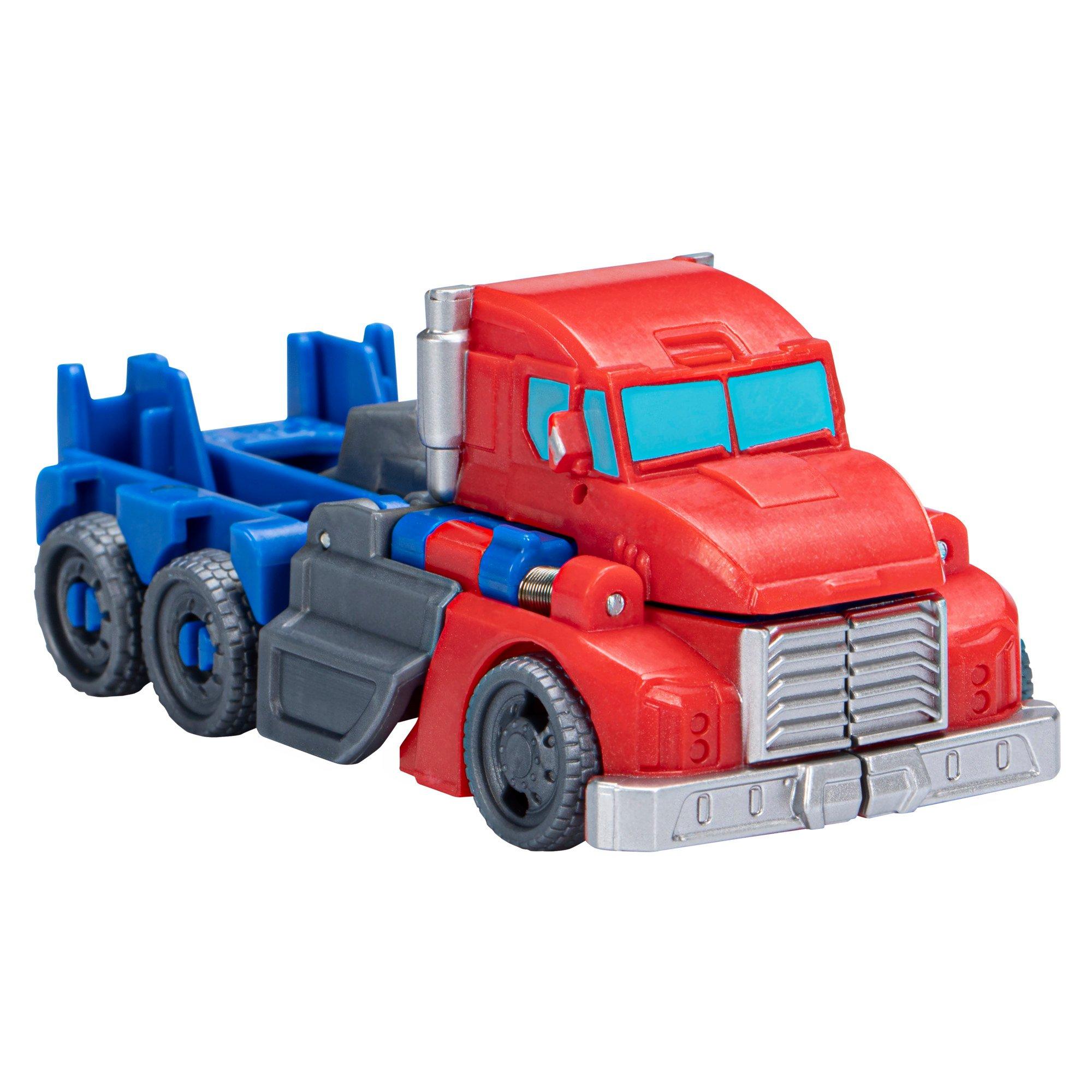 Hasbro Transformers: EarthSpark 1-Step Flip Changer Optimus Prime 4-in Action Figure