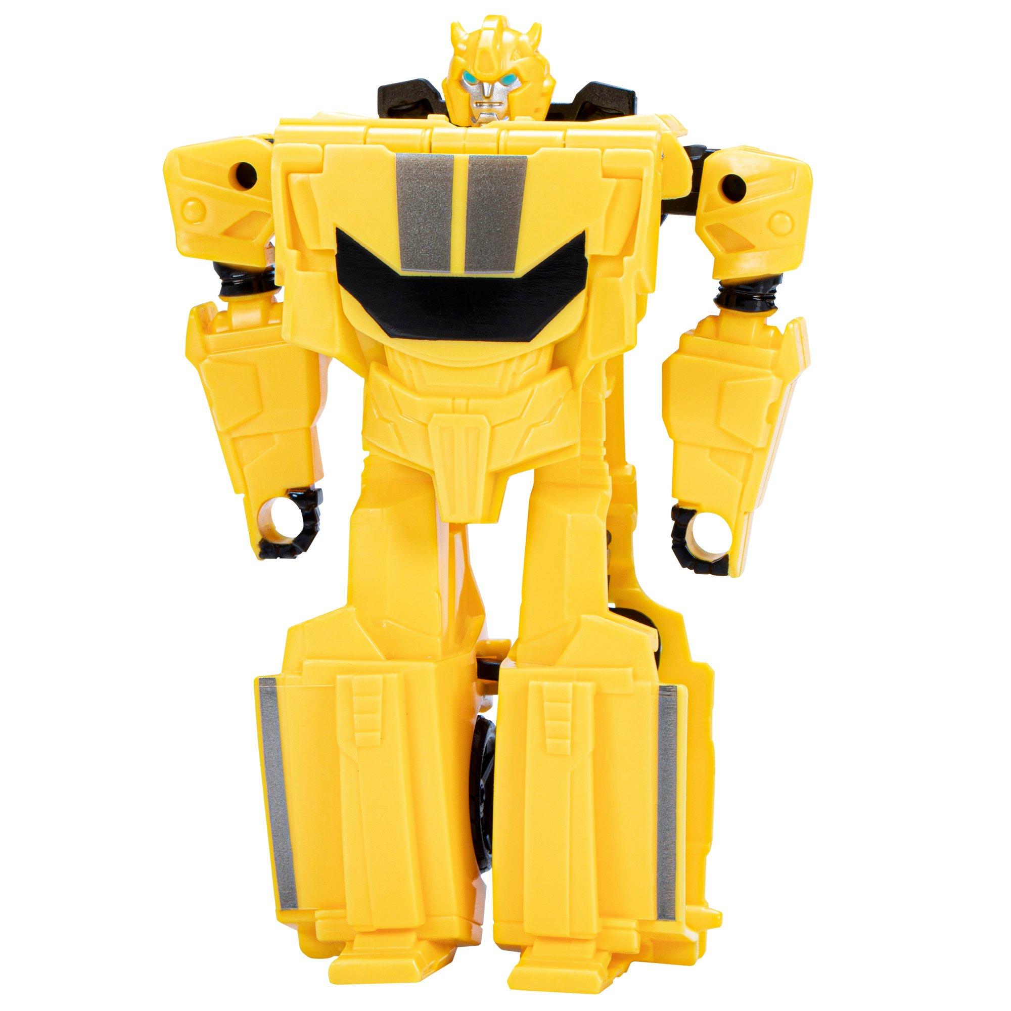 Hasbro Transformers Earthspark Bumblebee 1-Step Flip Changer 4-in