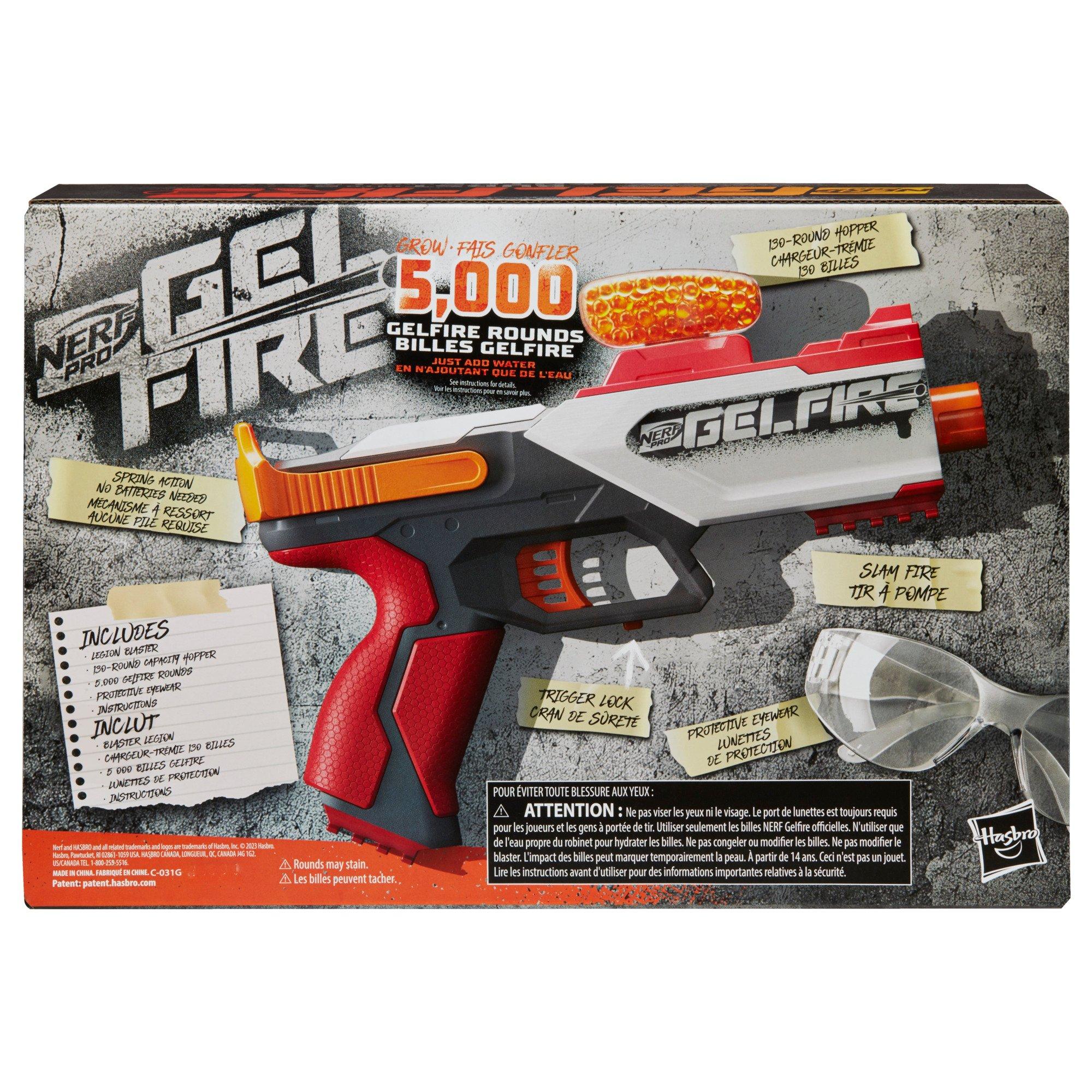 NERF Pro Gelfire Spring Action Legion Blaster