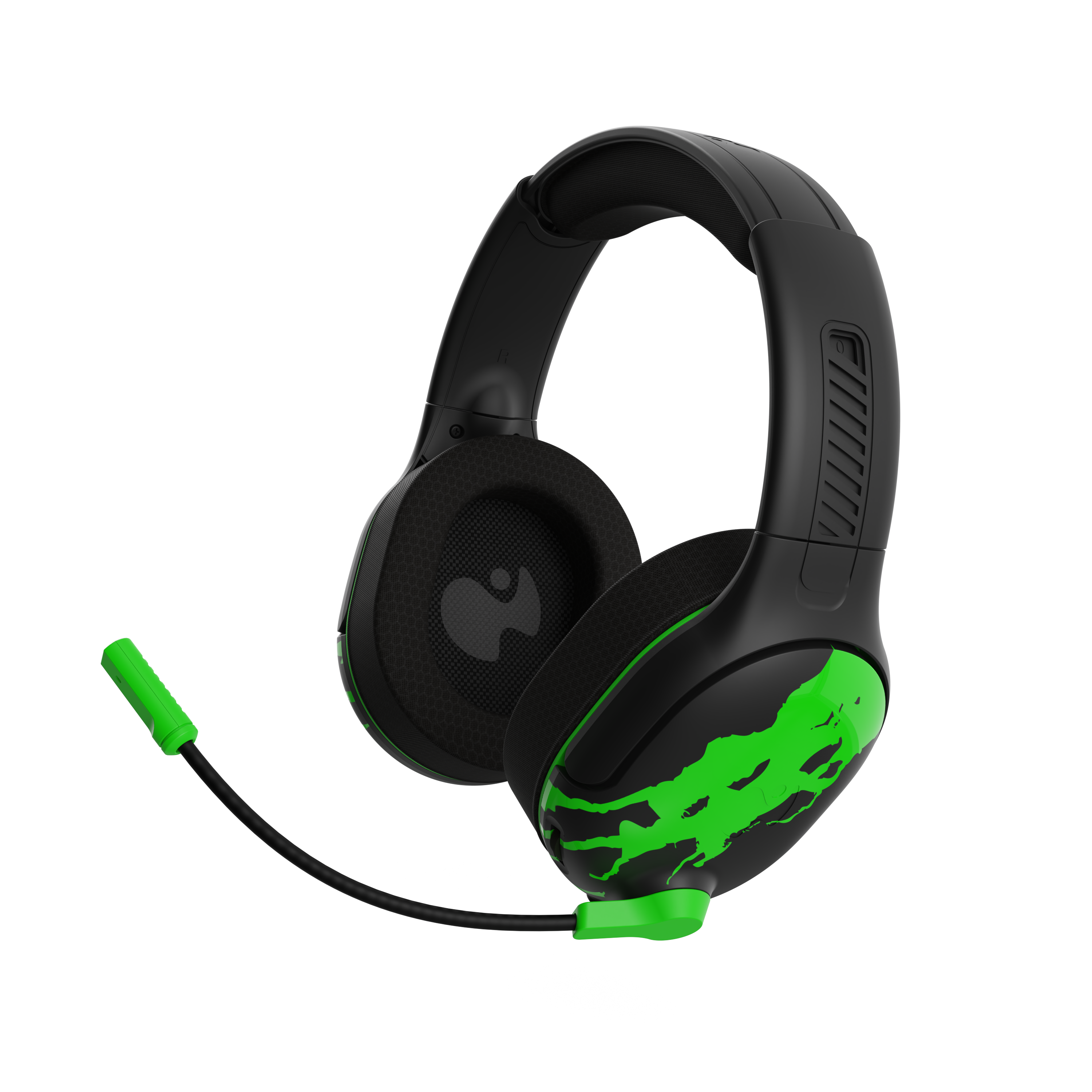 PDP AIRLITE GLOW Pro Wireless Headset for Xbox Series X/S - Jolt Green