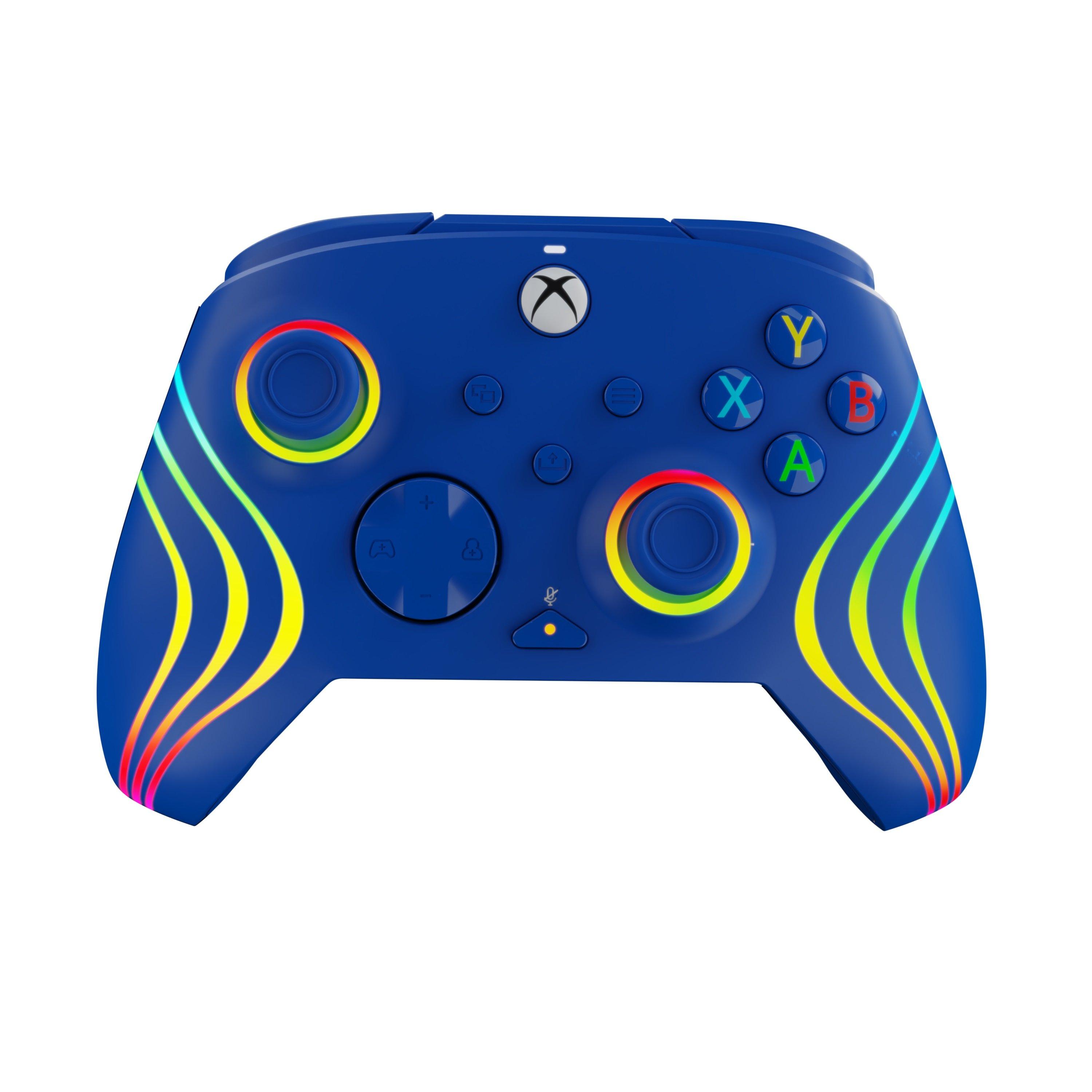 PDP Xbox Blue Afterglow Wave Wired Controller for Xbox Series X/S and PC |  GameStop