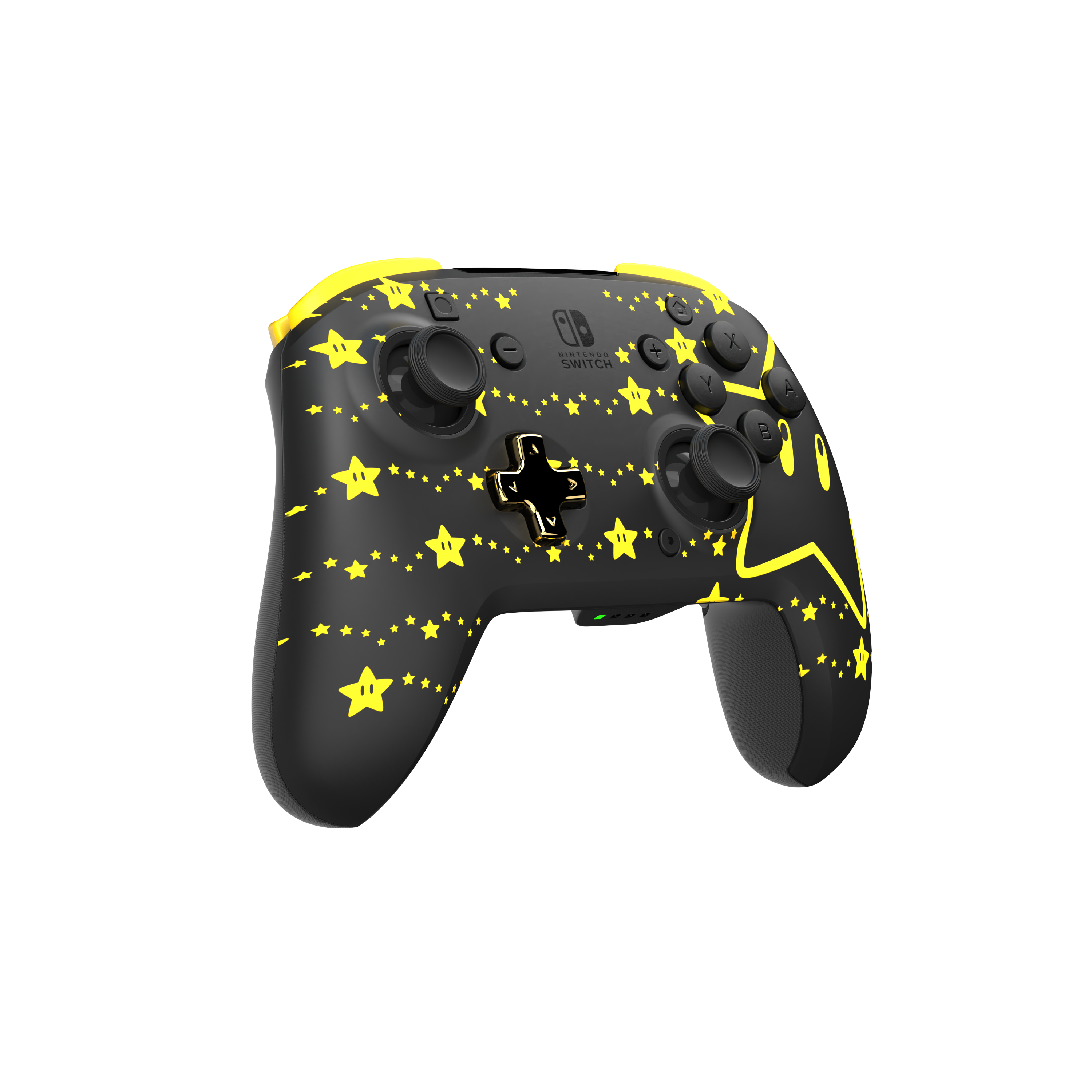 Nintendo Switch REMATCH GLOW Wireless Controller Super Star