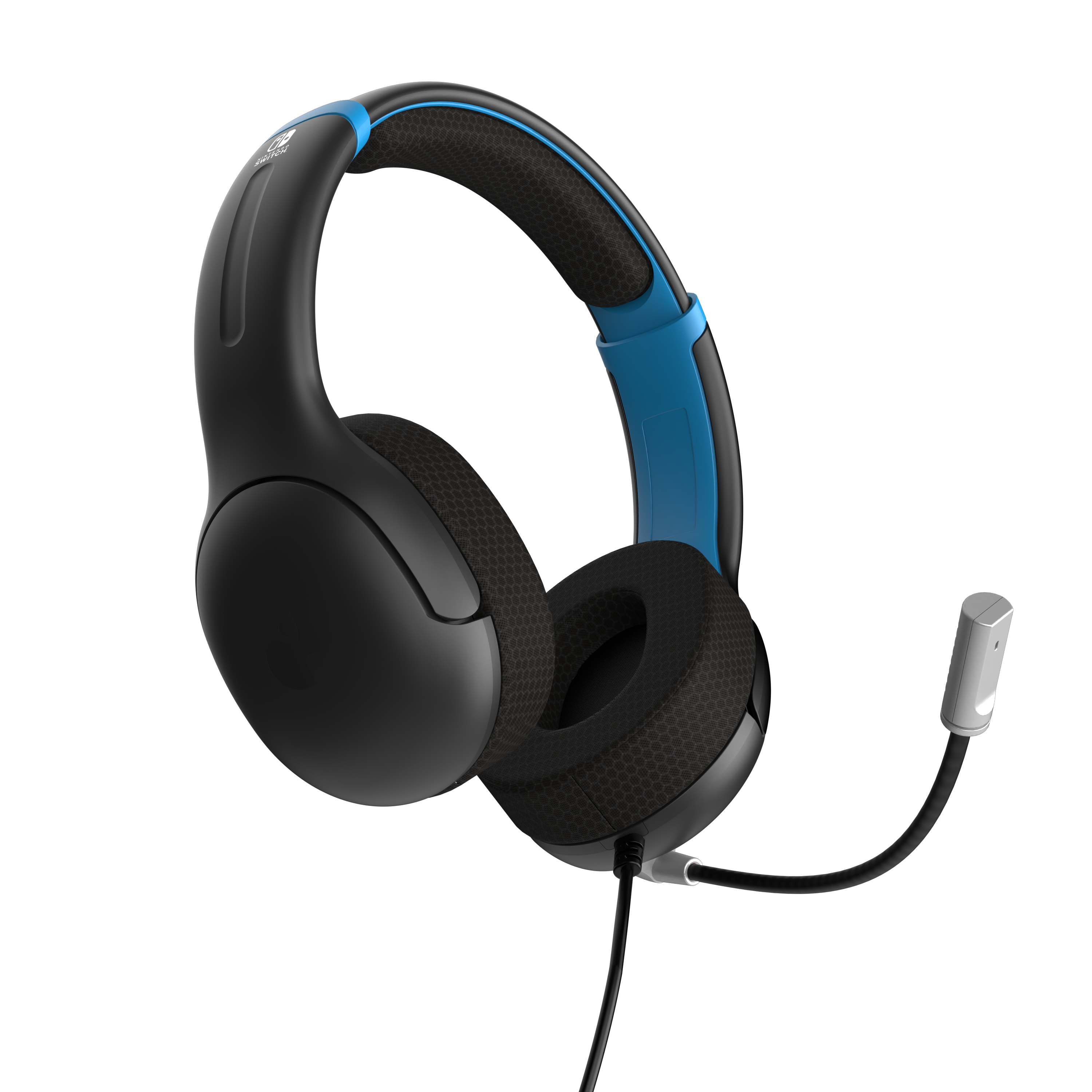 PDP AIRLITE Wired Headset: Moonlight Black For Nintendo Switch, Nintendo Switch - OLED Model, & Nintendo Switch Lite