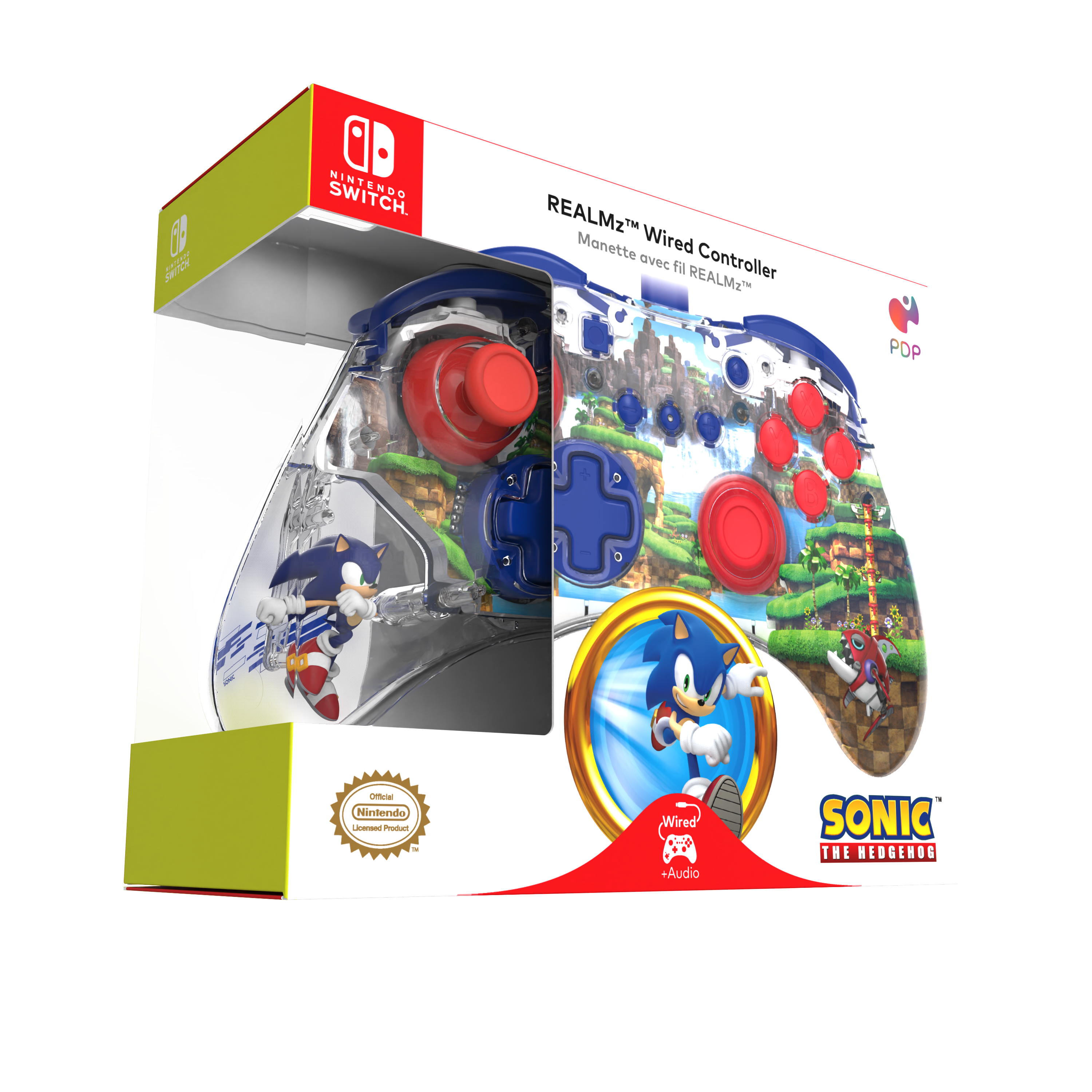 Pdp Realmz Wireless Controller For Nintendo Switch - Sonic : Target