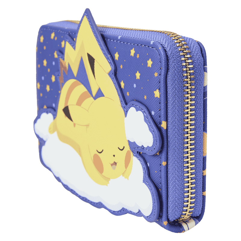 Loungefly Pokemon Sleeping Pikachu and Friends Wallet GameStop