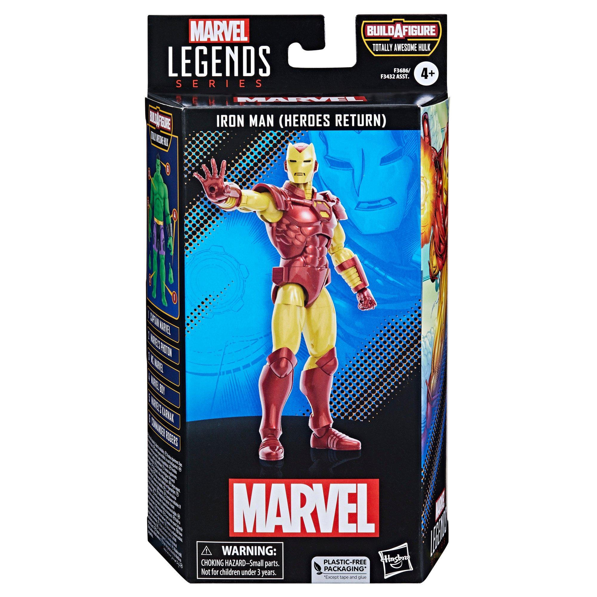 IRON MAN - Figurine 20cm - Support Manette & Portable - Magic Heroes