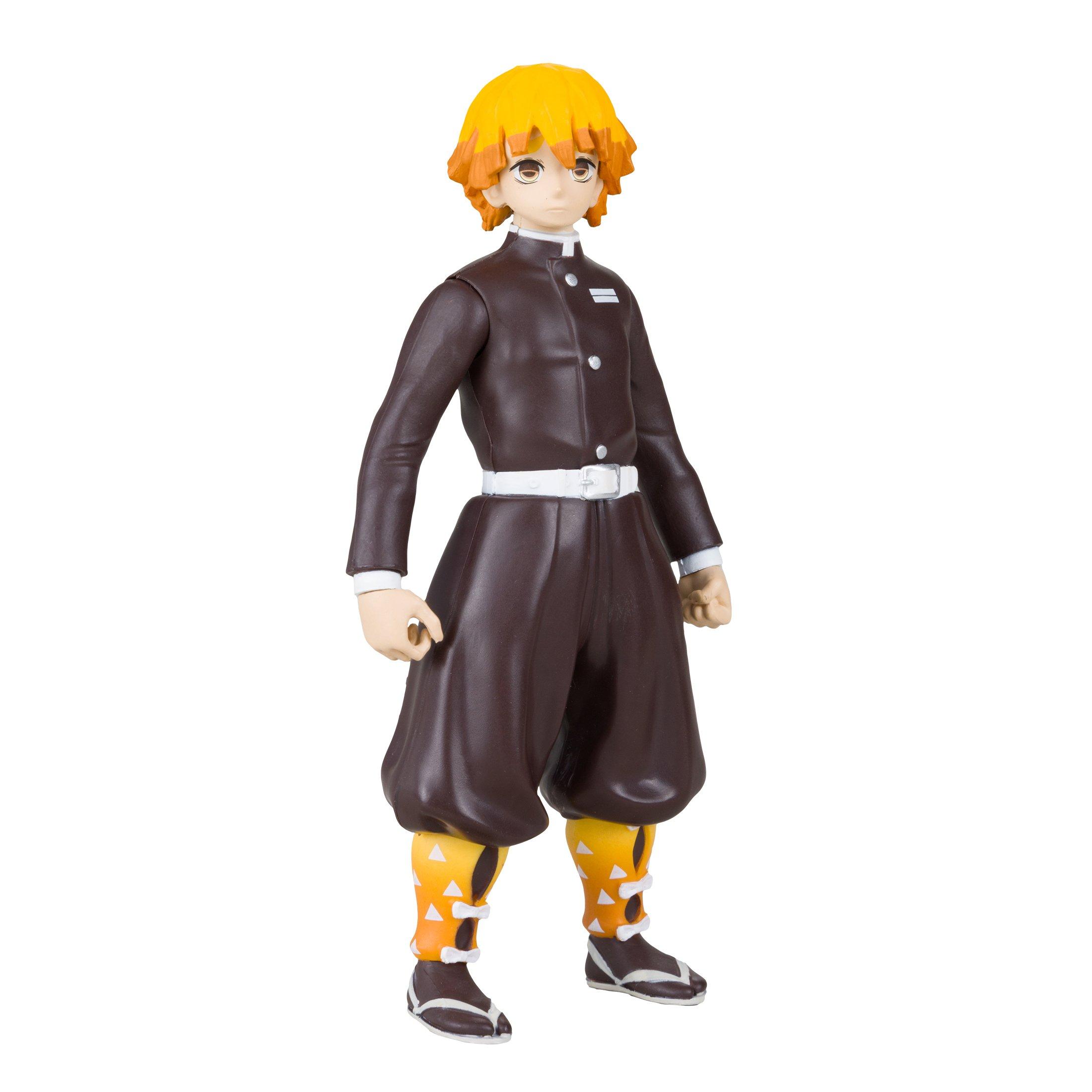 Demon Slayer: Kimetsu No Yaiba Agatsuma Zenitsu Action PVC Figure Toys 5.5  BULK 