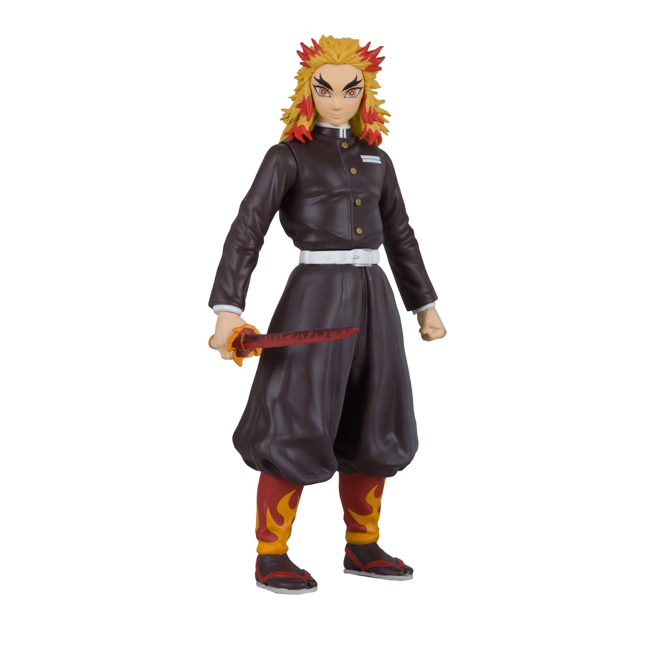 Boneco Kyojuro Rengoku Kimetsu no Yaiba Demon Slayer Bandai em