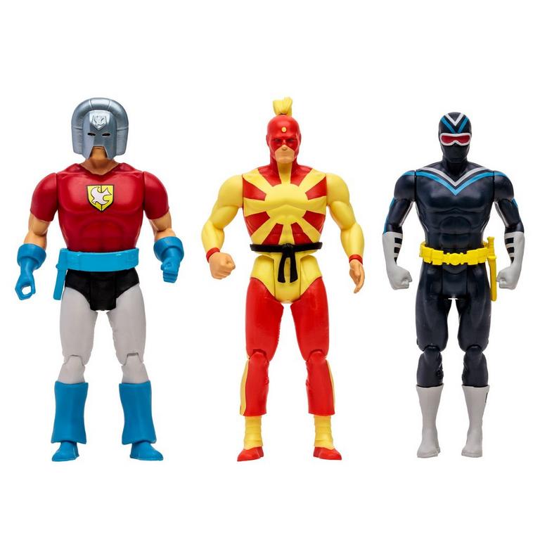 McFarlane Toys DC Direct Super Powers Peacemaker, Judo Master, and Vigilante 4.5-in Action Figure Set 3-Pack