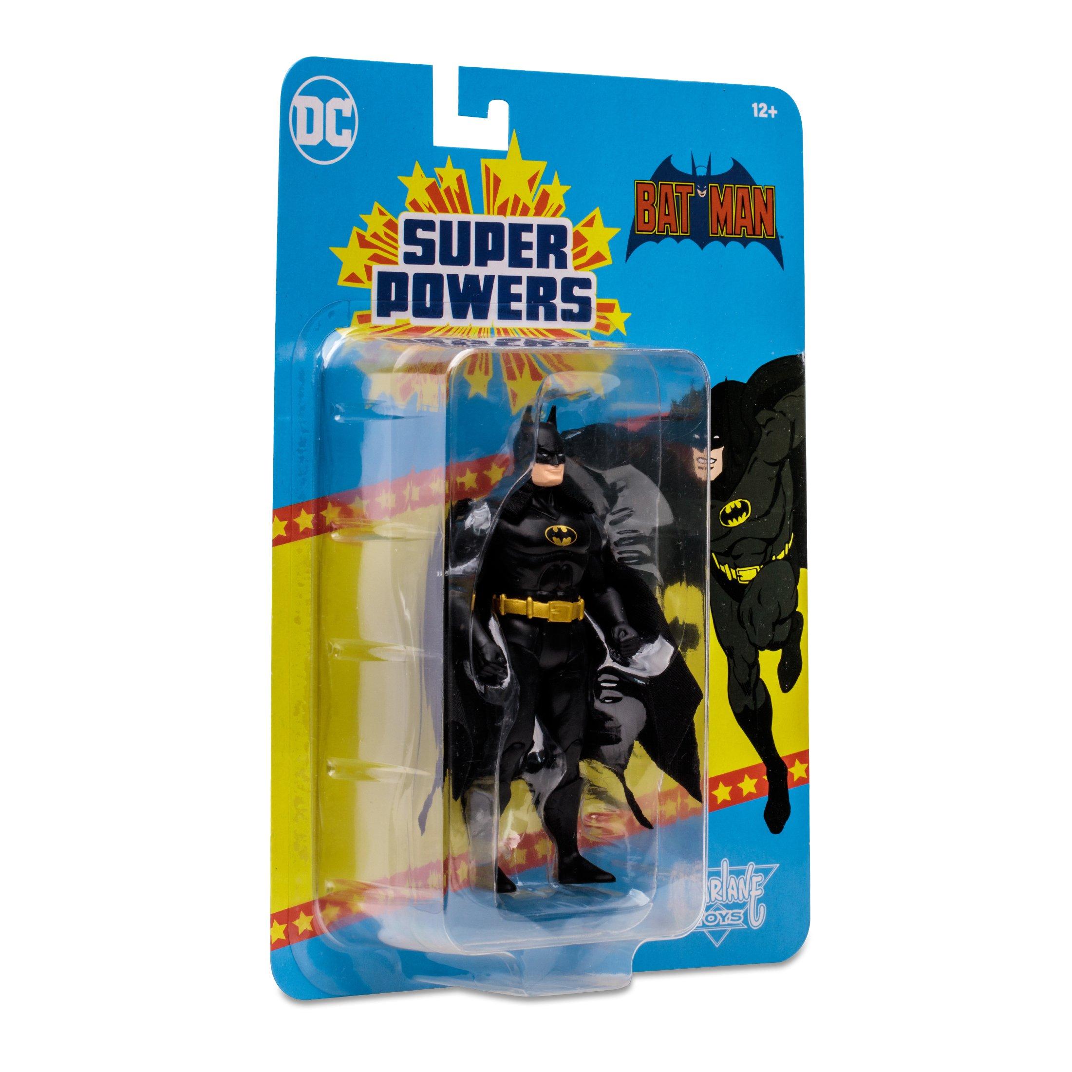 McFarlane Toys DC Direct Super Powers Batman (Black Suit) 4.5-in Action  Figure