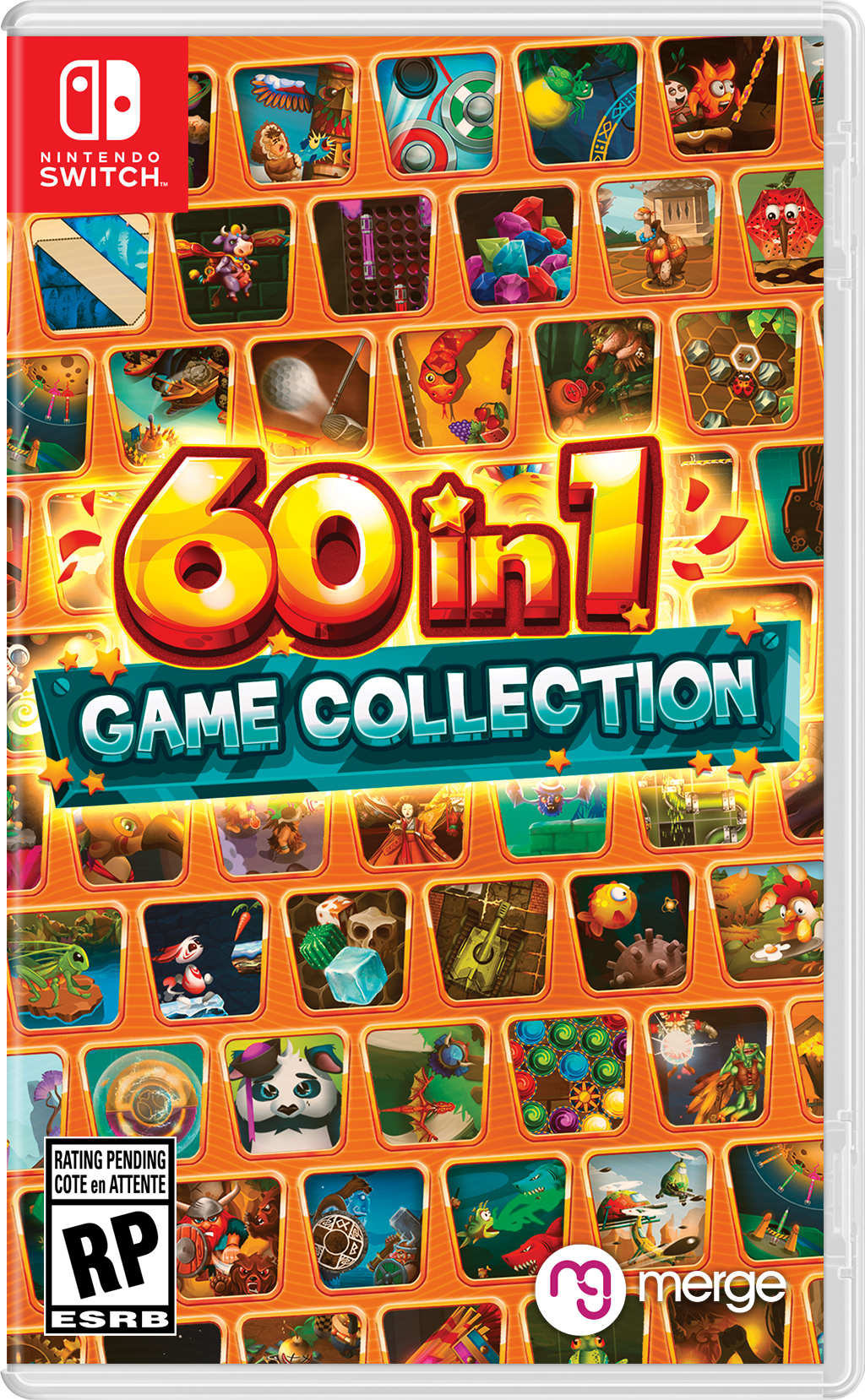 Merge Games 60 in 1 Game Collection - Nintendo Switch