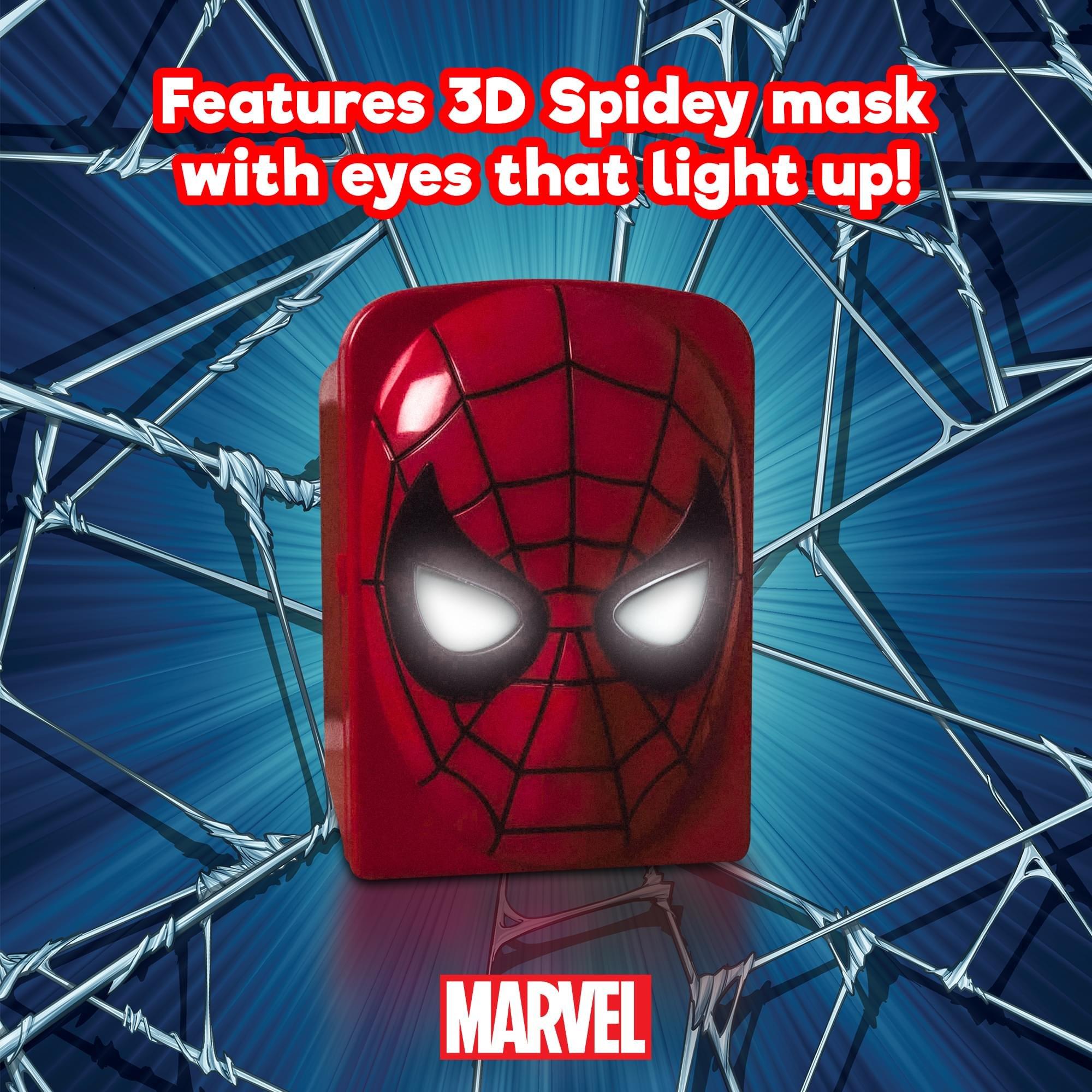 Marvel Spider-Man 4-Liter Thermoelectric Cooler Mini Fridge (Holds 6 Cans)