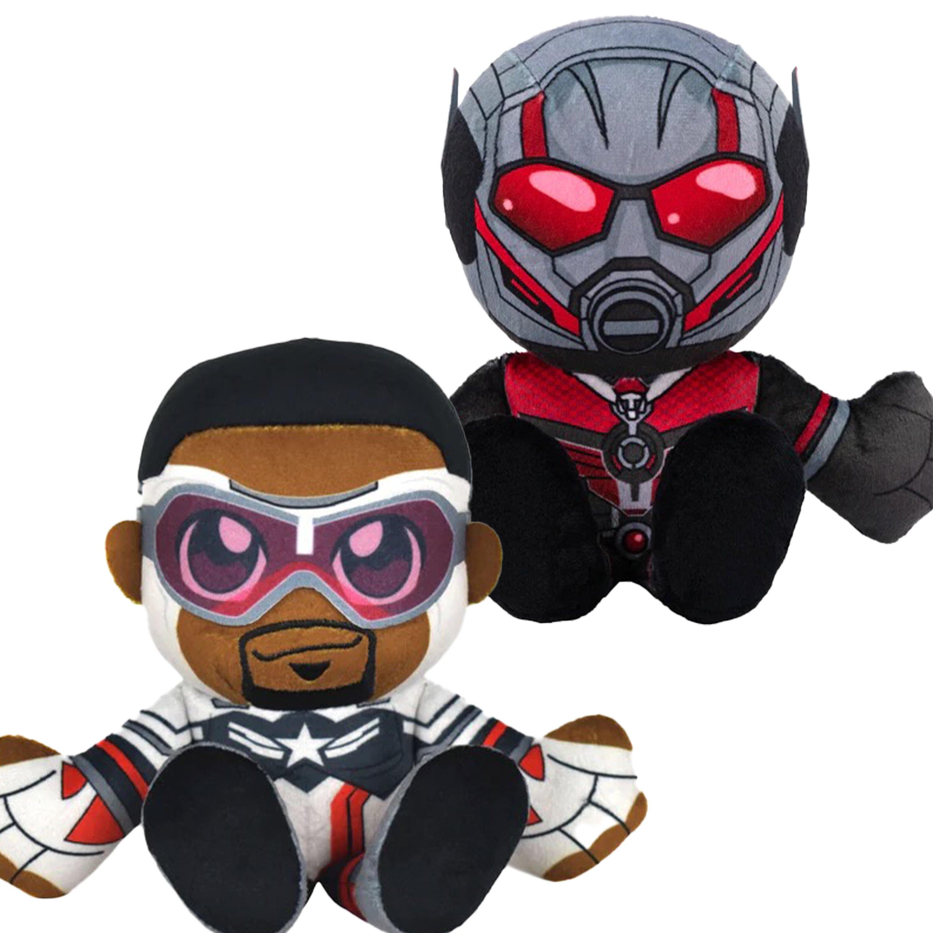 Bleacher Creatures Marvel Kuricha Bundle AntMan and Captain America (Sam Wilson) 8in Kuricha