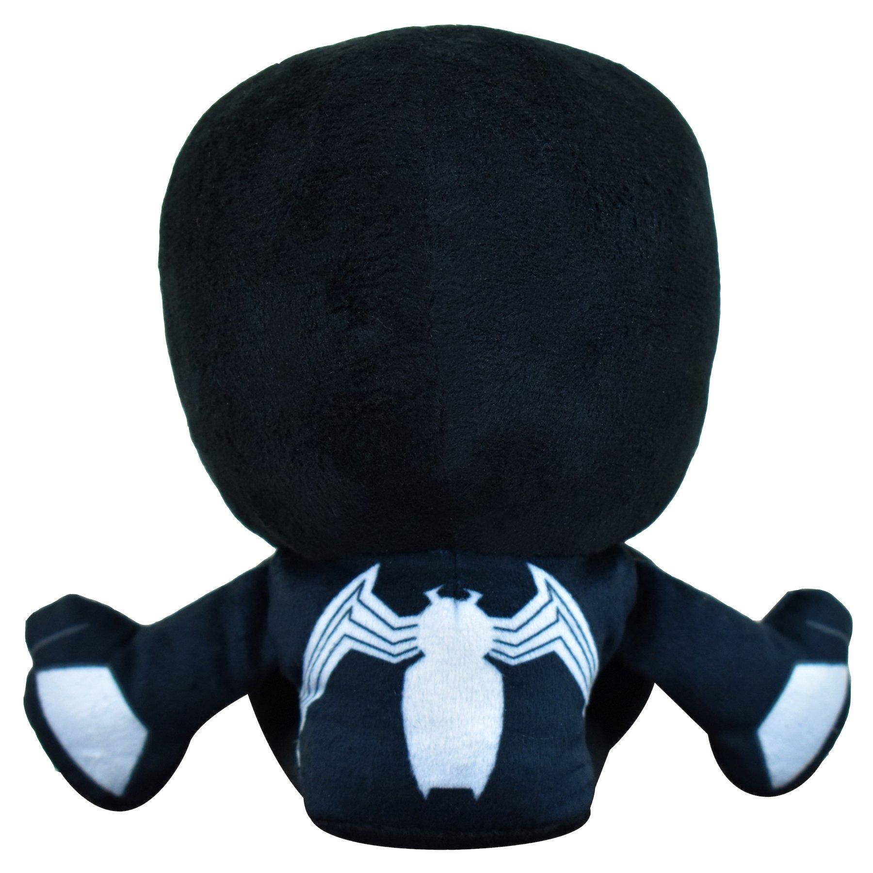 black spiderman plush