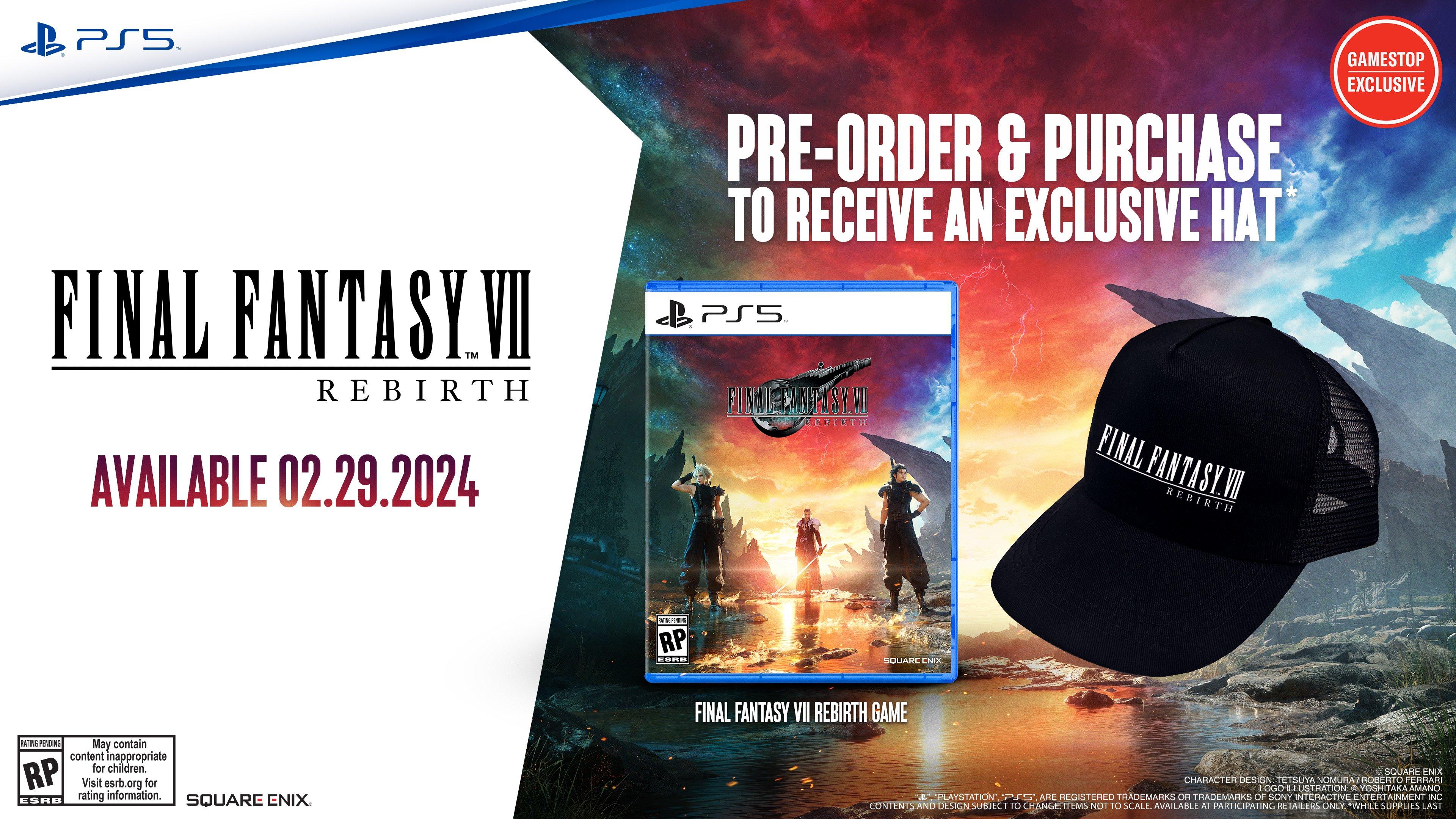 FINAL FANTASY VII on X: Pre-order the Final Fantasy VII Rebirth